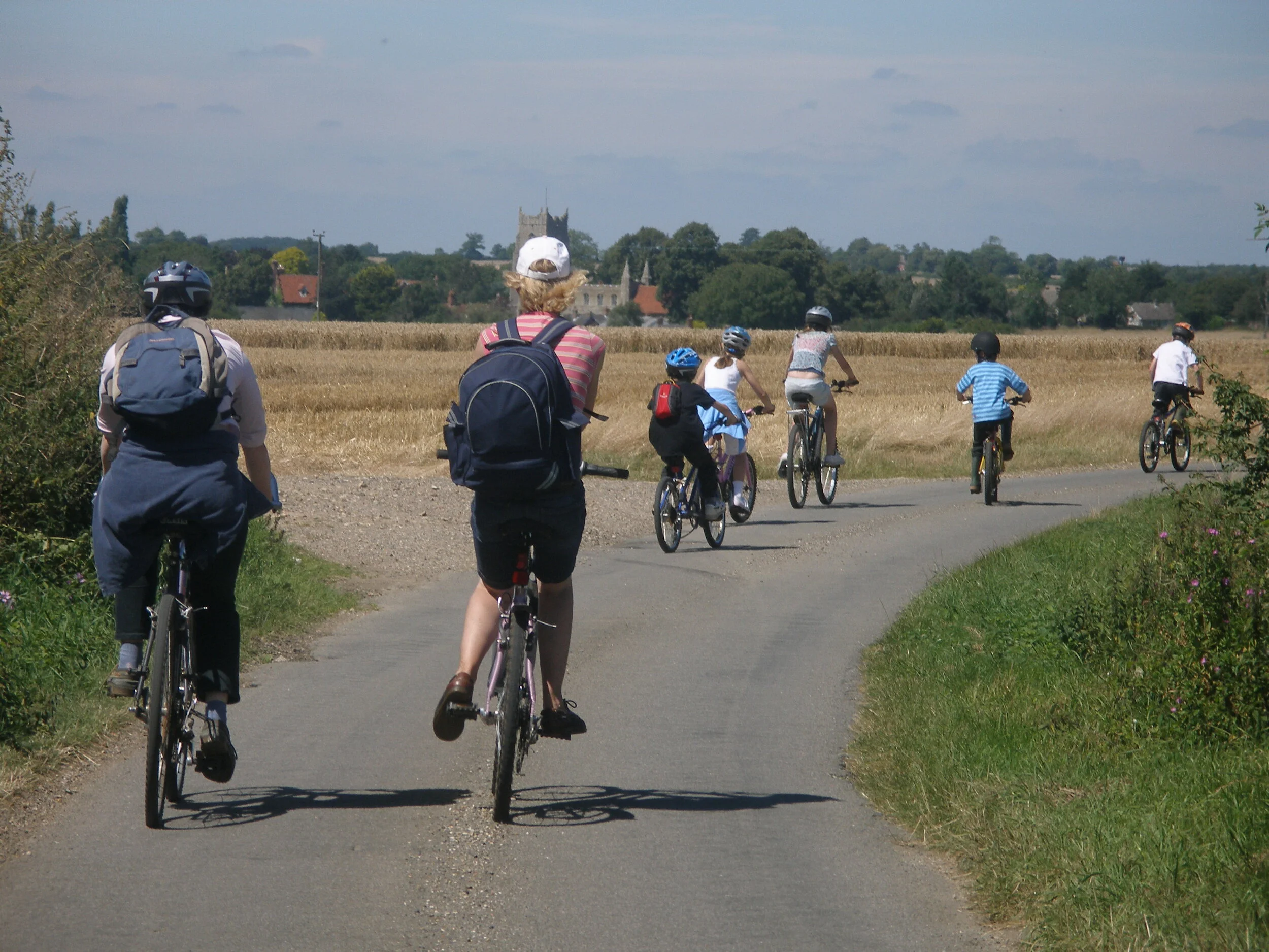 Milden Watch on bike ride in lane 3.JPG