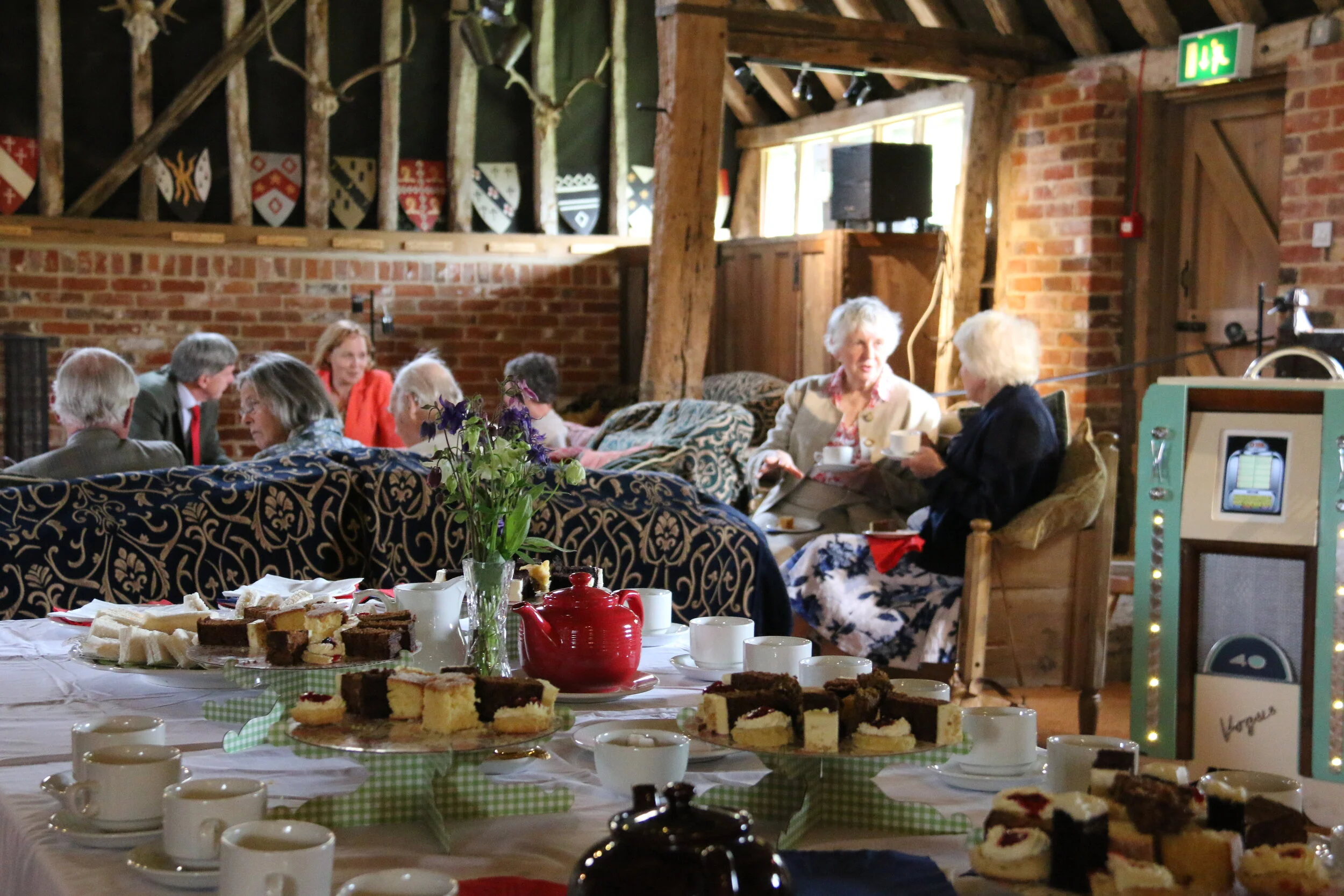 Tea-parties inside and outside