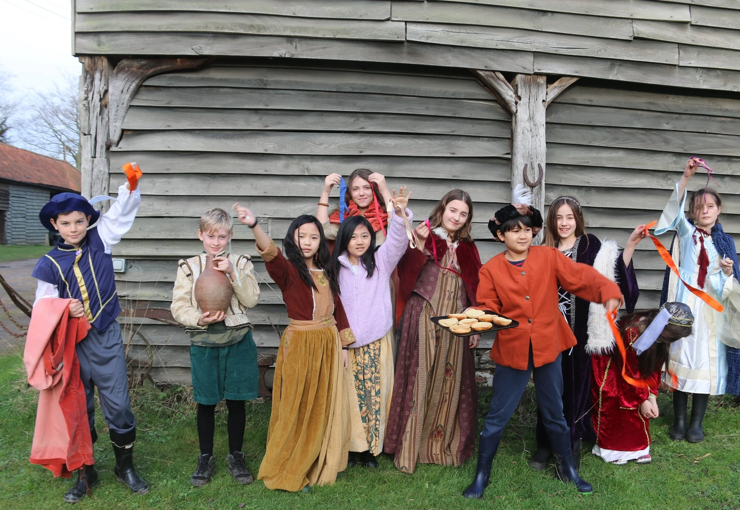 Wassailing preparations