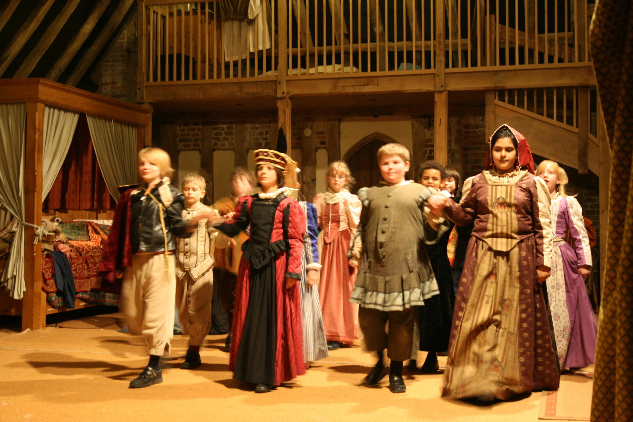 Tudor school activities - space to dance