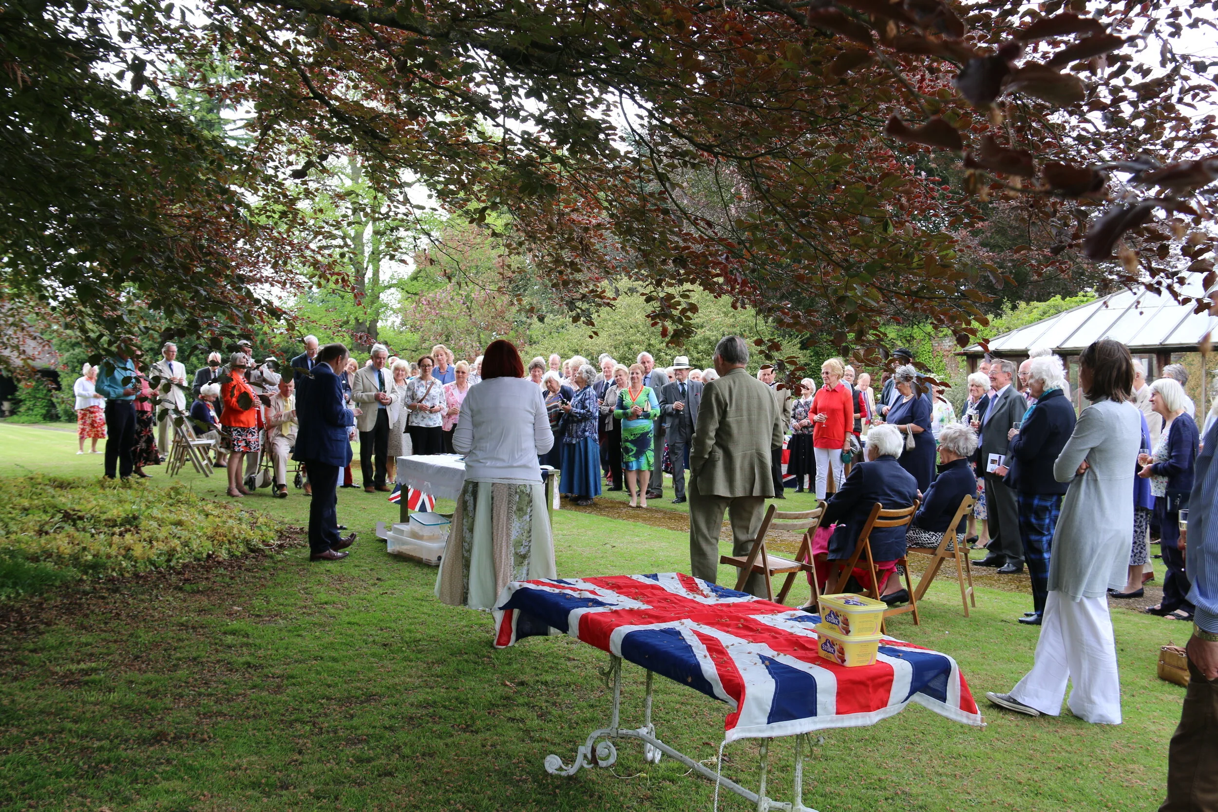Garden tea party celebrations