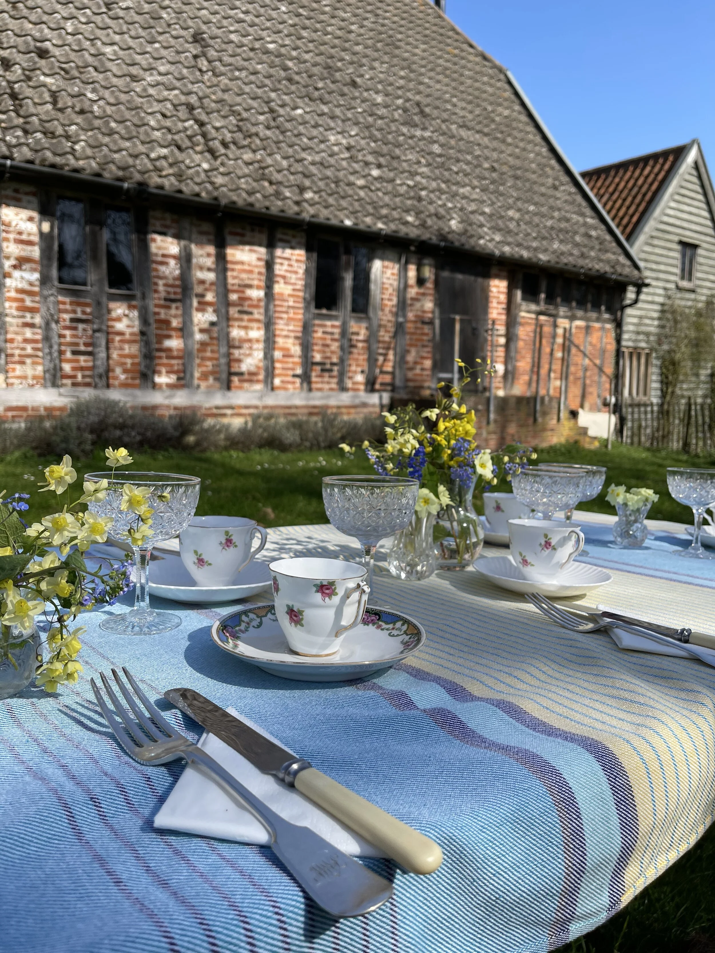 Tea party in the garden