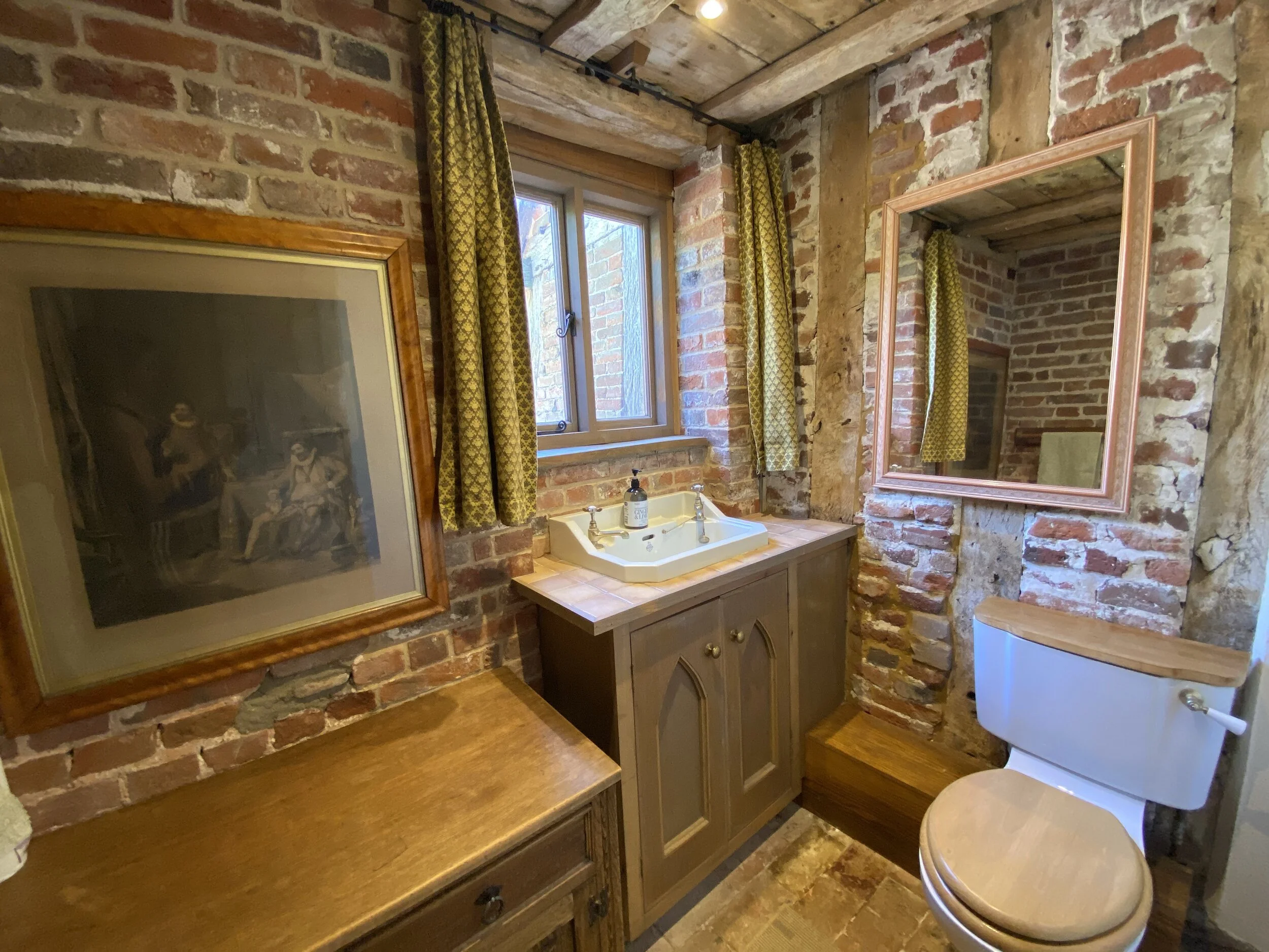 Potting shed loo & basin