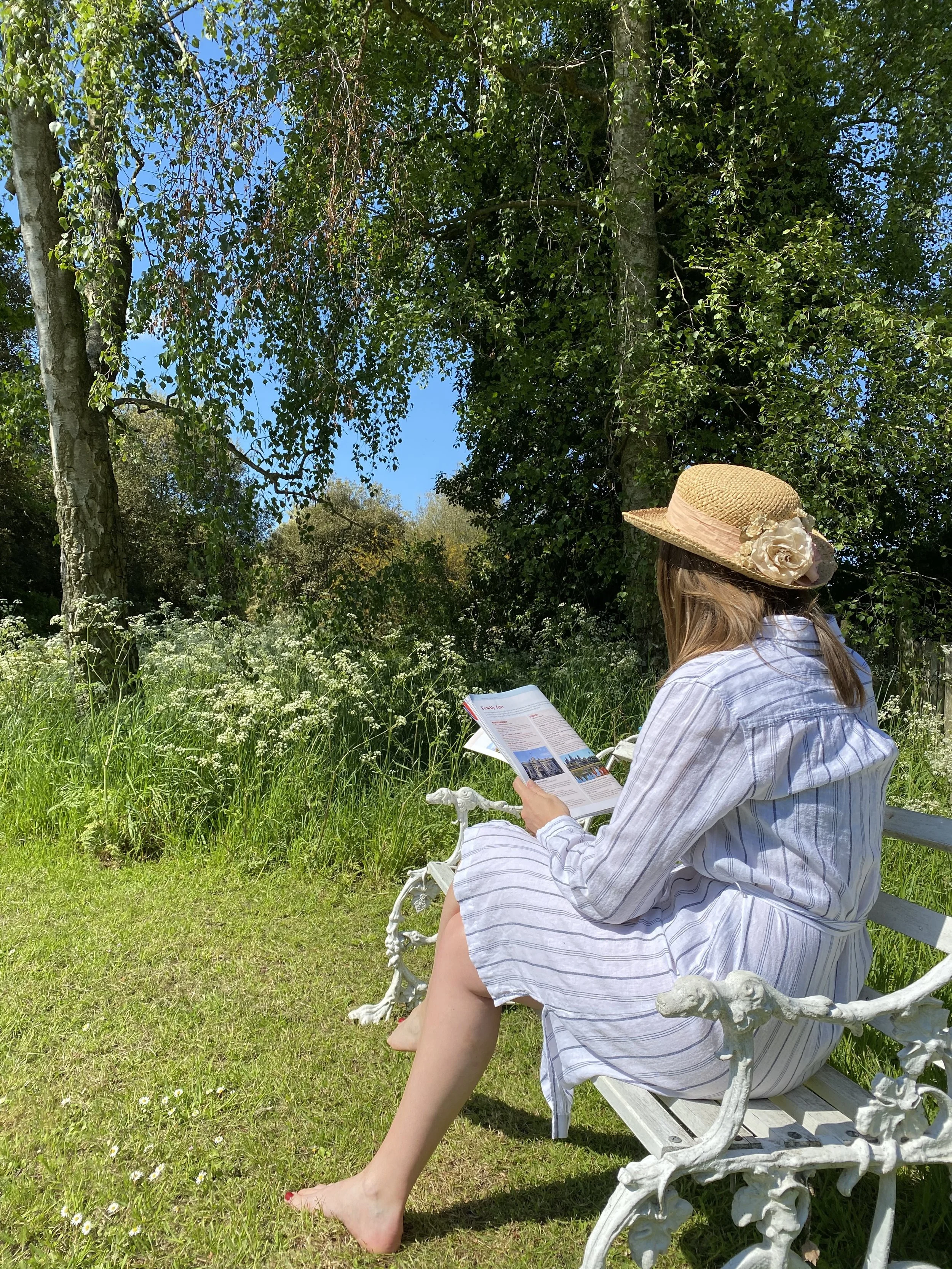 Find a bench to chill ...