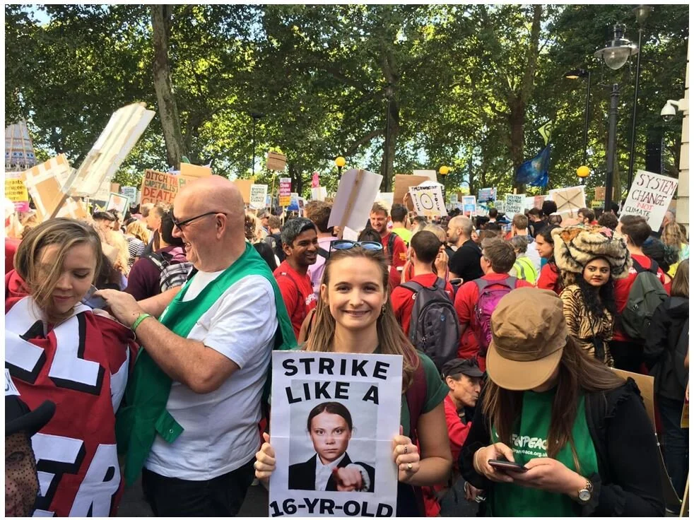 Holly climate strikes 