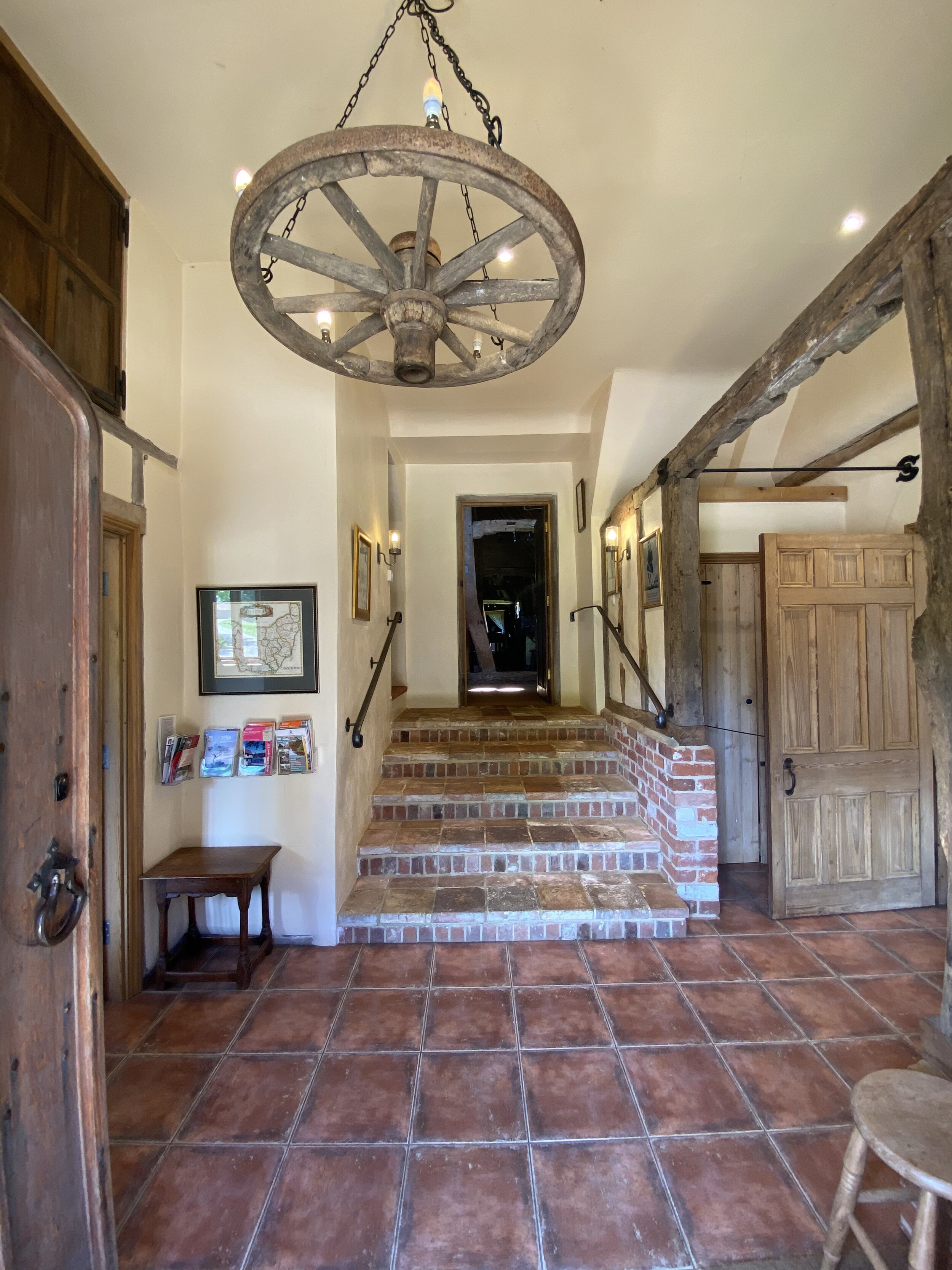 Cartlodge entrance lobby for boots, coats