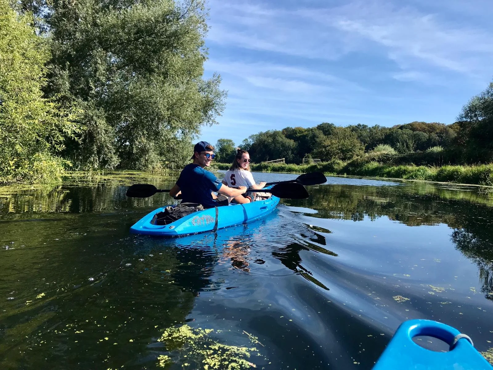Kayaking on the Stour