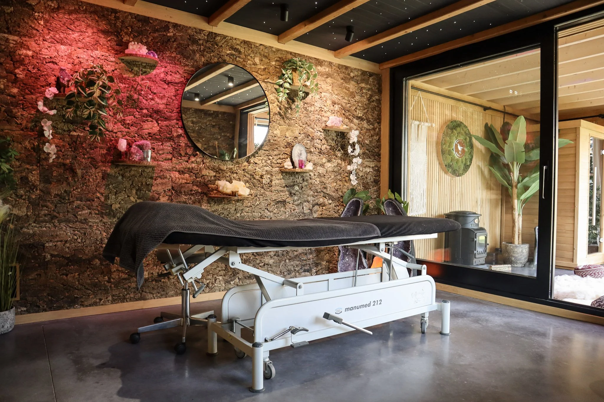 Rustige praktijkruimte voor moxa therapie en lichaamsgerichte therapie in Beerse