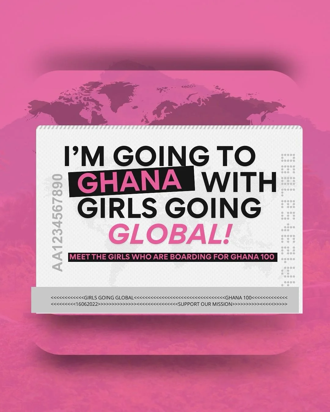 BIG NEWS ✨🌍 🇬🇭

We&rsquo;re cleared for takeoff! We&rsquo;ve officially selected our first round of girls for the Fill-A-Plane: Ghana 100 experience and the excitement is sky-high. 

Meet a few of the incredible girls preparing to take off with us