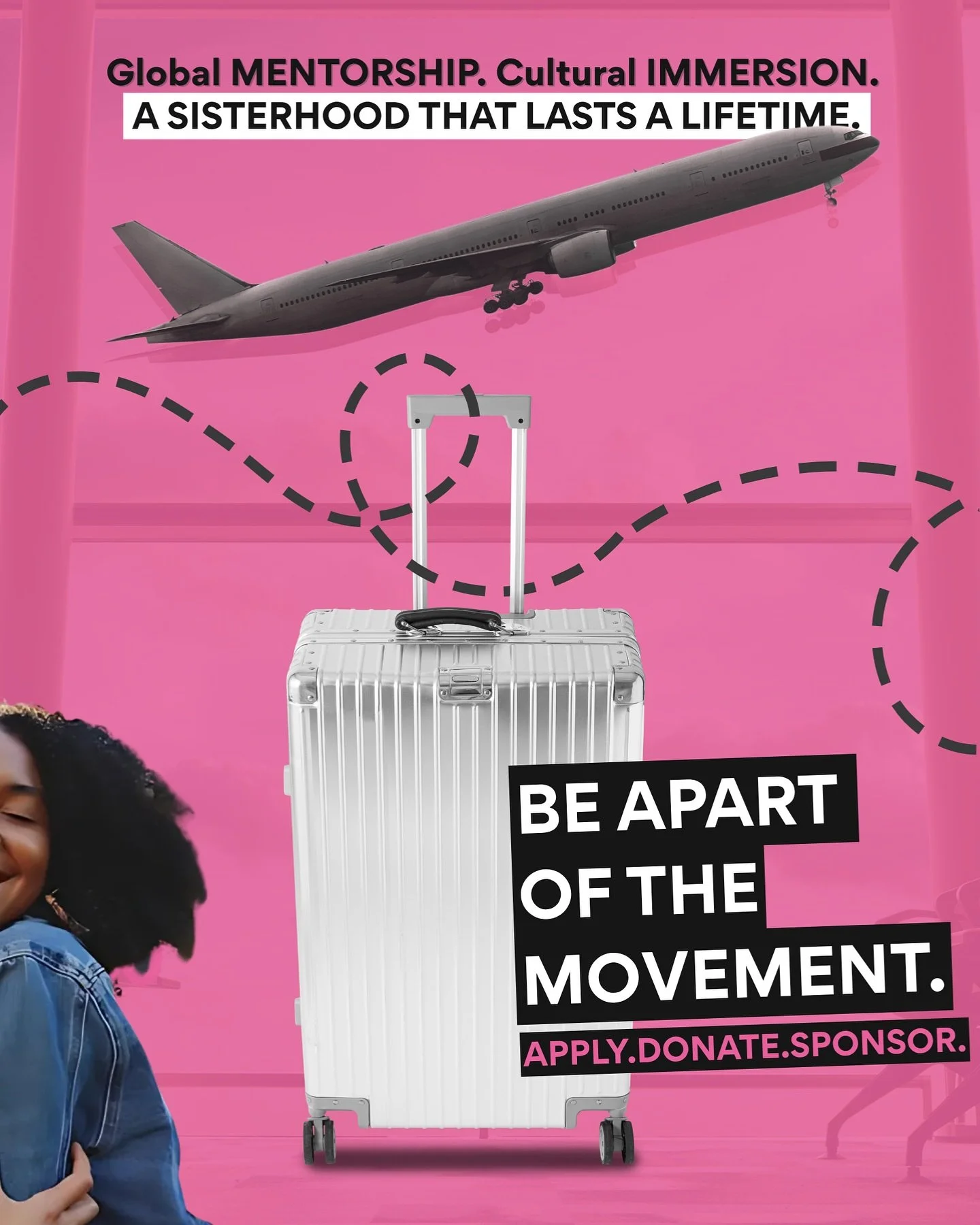 ✈️ Choose your lane. Just don&rsquo;t miss the plane.

Whether you&rsquo;re applying to go, funding a passport, or sharing this with your network&mdash;you have the power to help 100 Black girls step into their global purpose.

Here&rsquo;s how to su