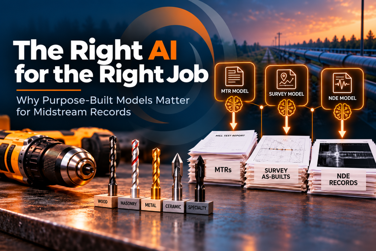 The Right AI for the Right Job: Why Purpose-Built Models Matter for Midstream Records