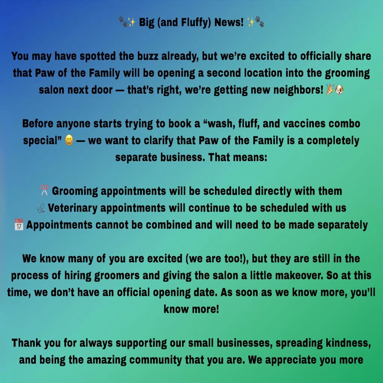 Stay tune for updates!🫶🏼