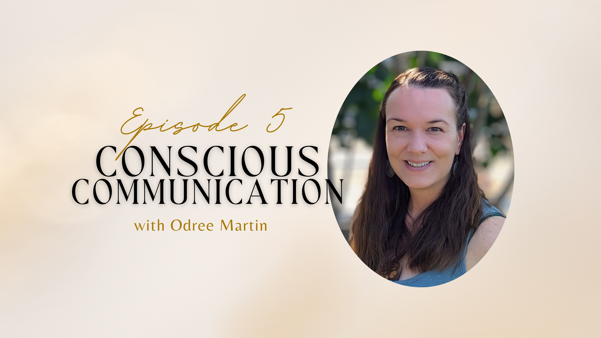 #05: How your words create worlds - the creative power behind your words, and how to use them to build a life you love w/ Odree Martin