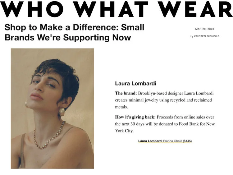 Who What Wear — LAURA LOMBARDI