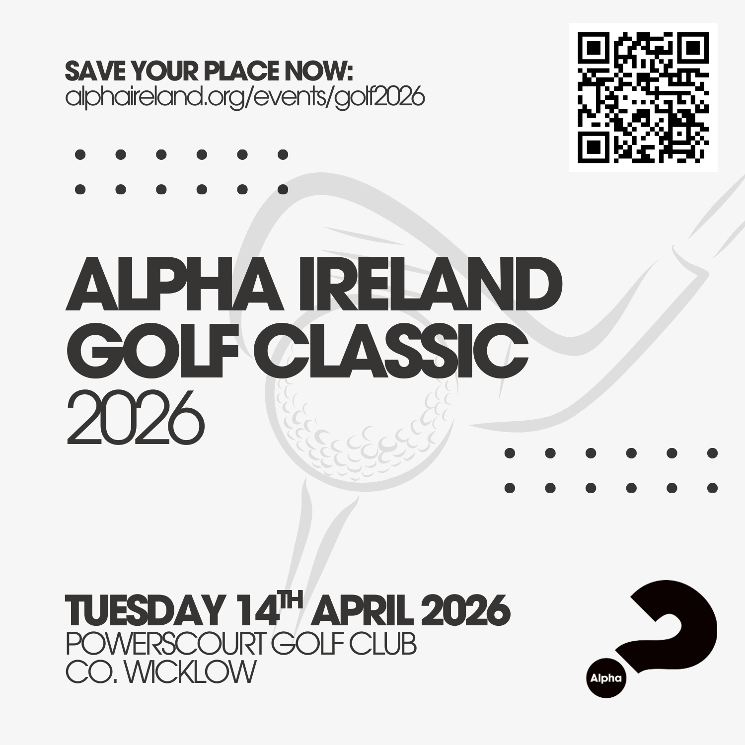 Alpha Ireland Charity Golf Classic