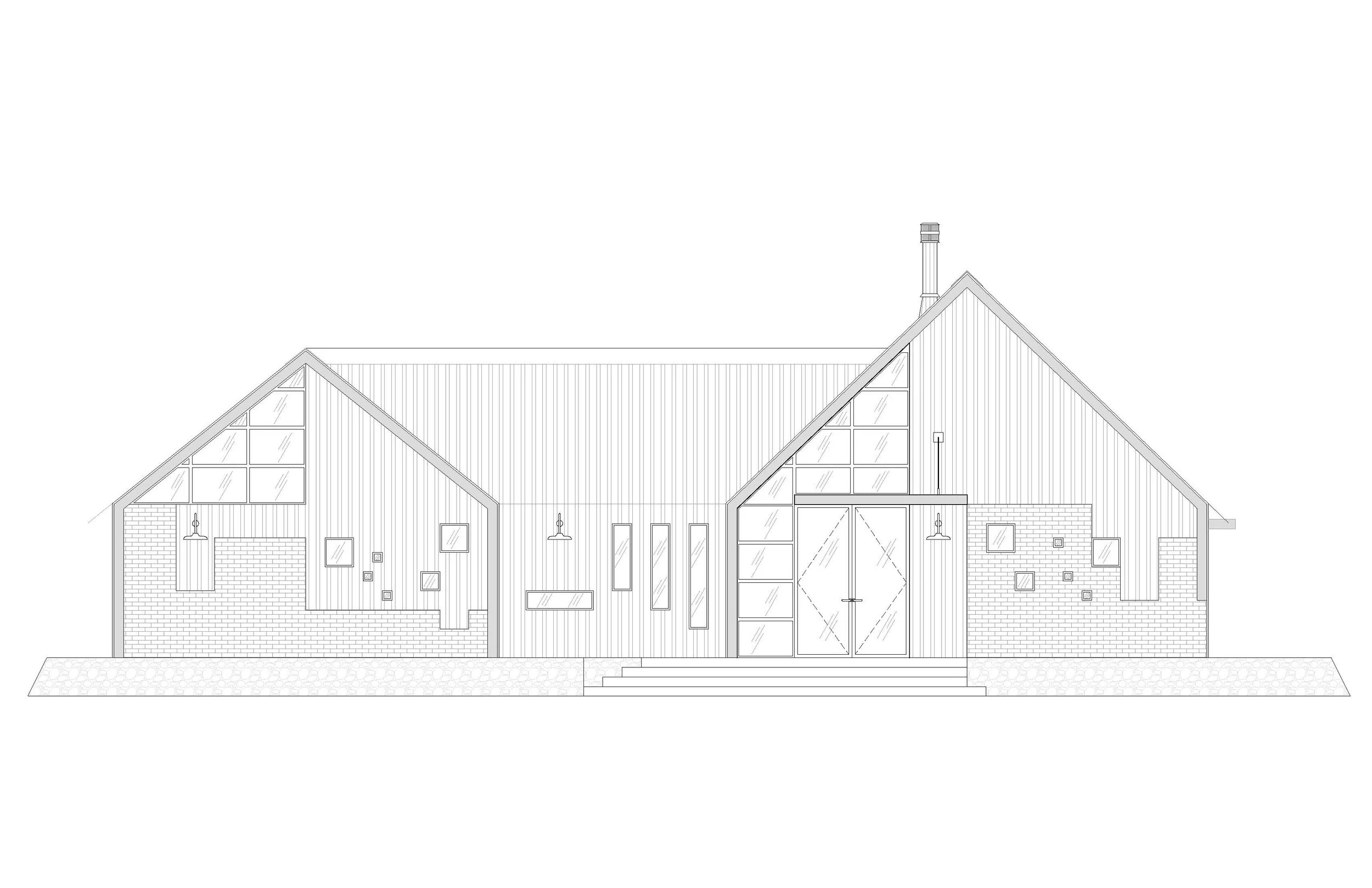 Front Elevation (North)