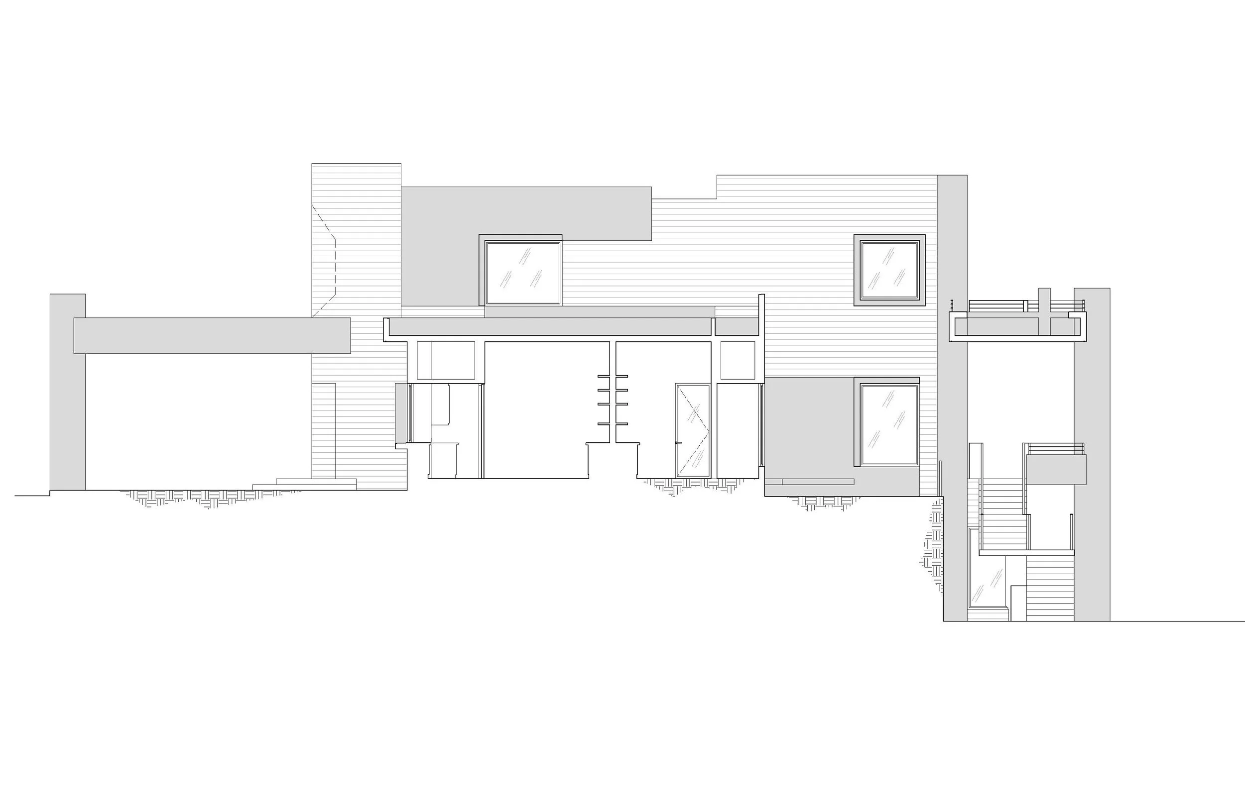 Transversal section F