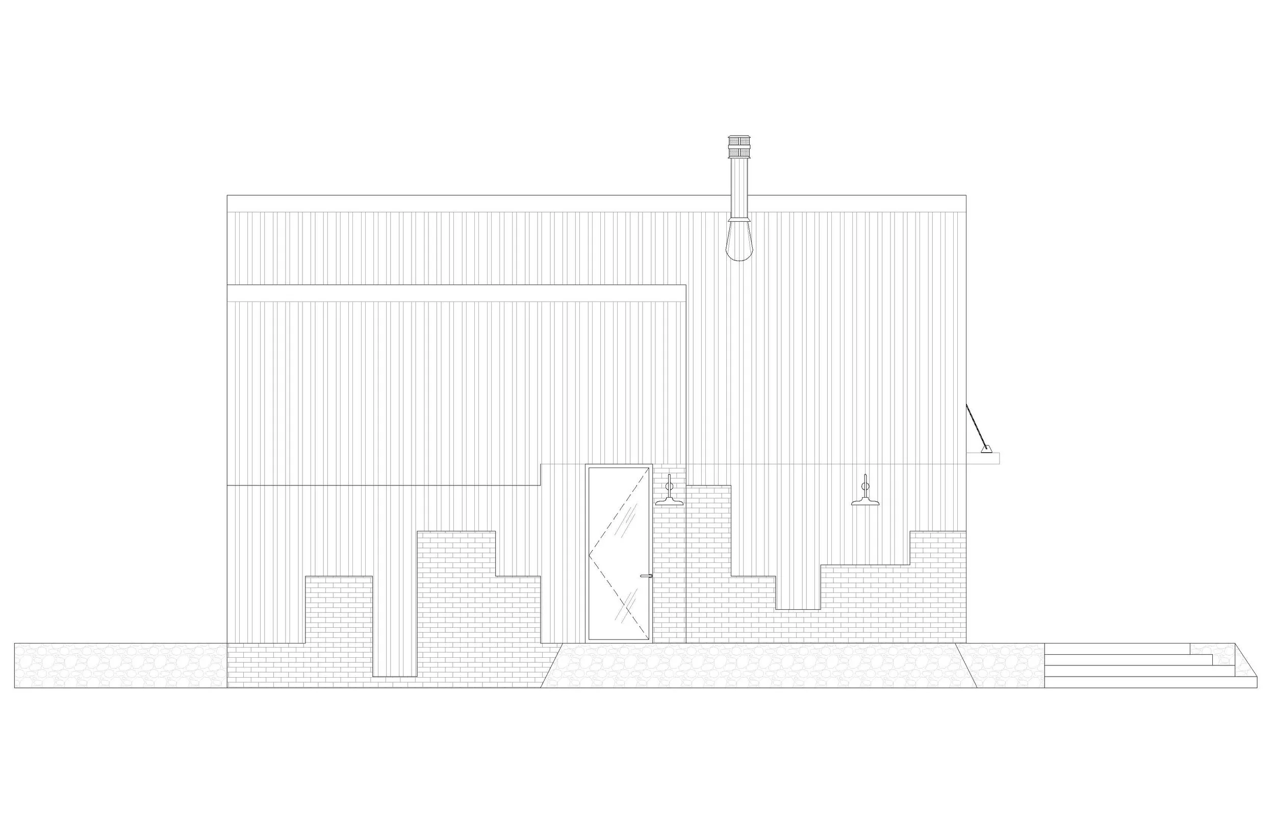 Left Elevation (West)