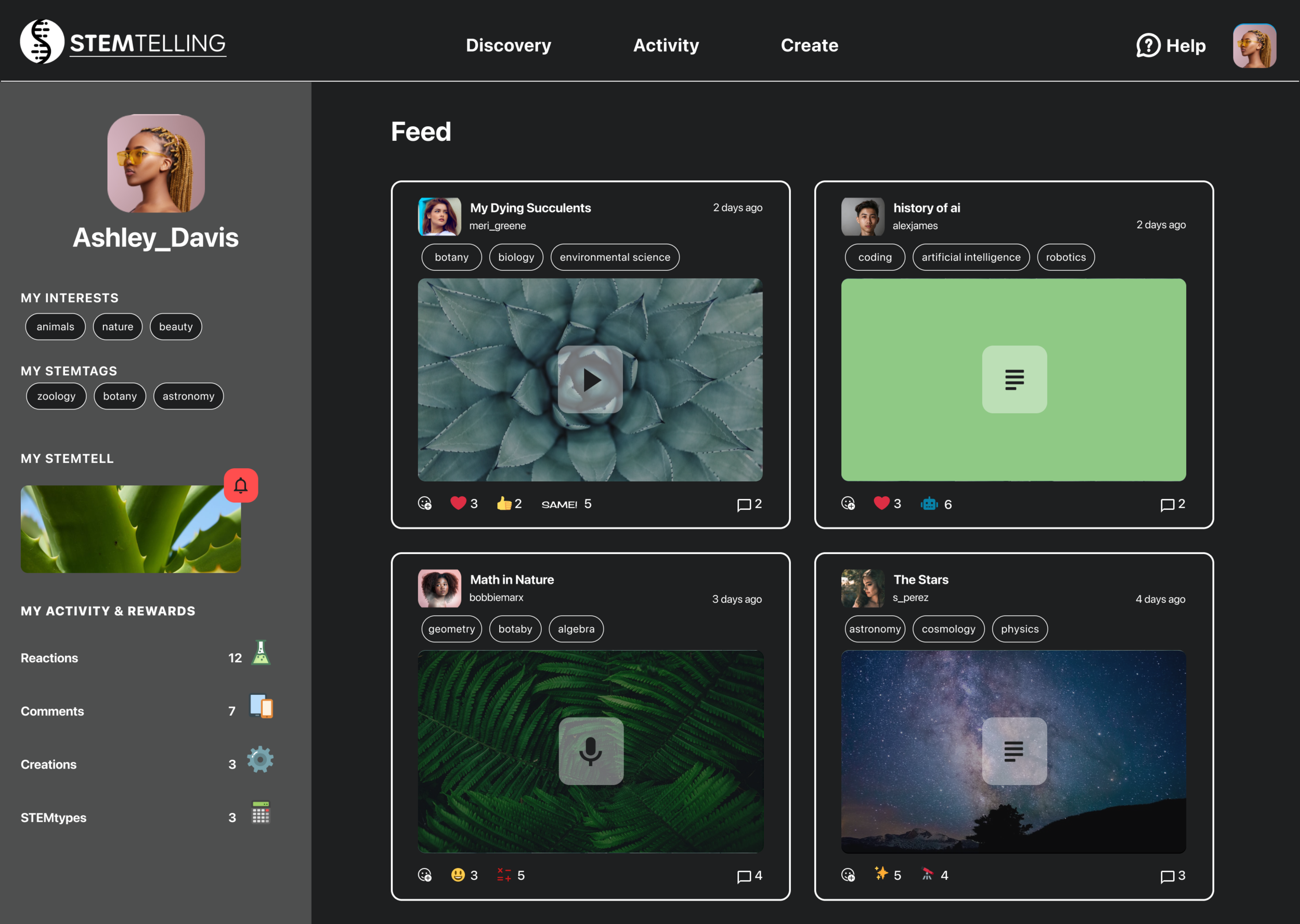 Student Home Dark Mode.png