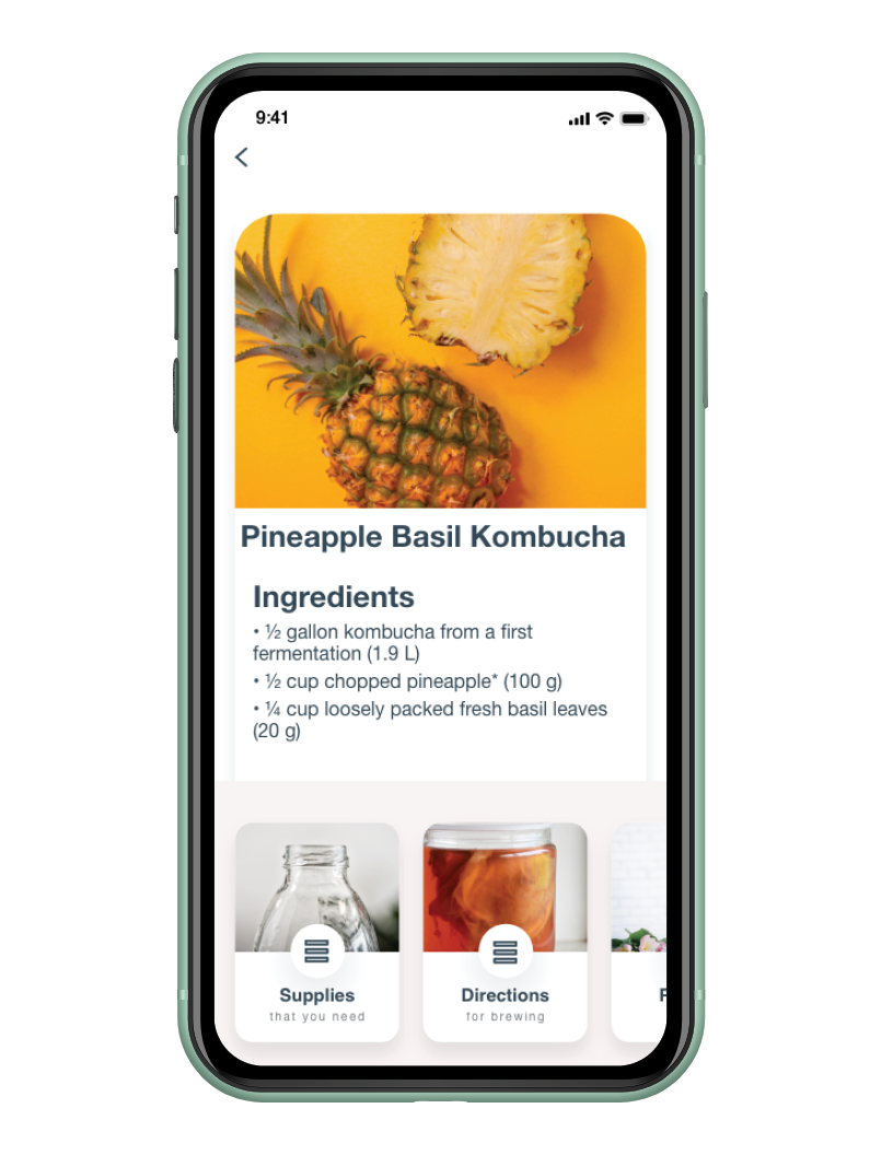 youbucha screens on phones recipes2.png