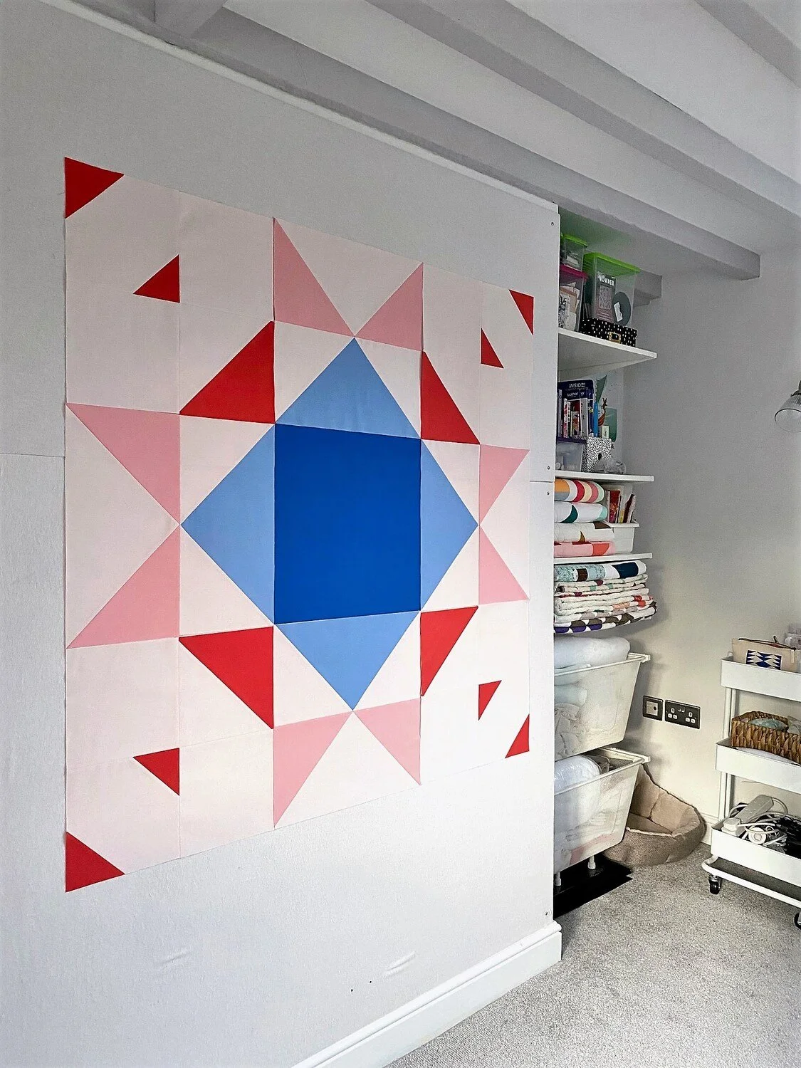 Minton Max Modern Quilt Pattern Instant PDF Download Single Size