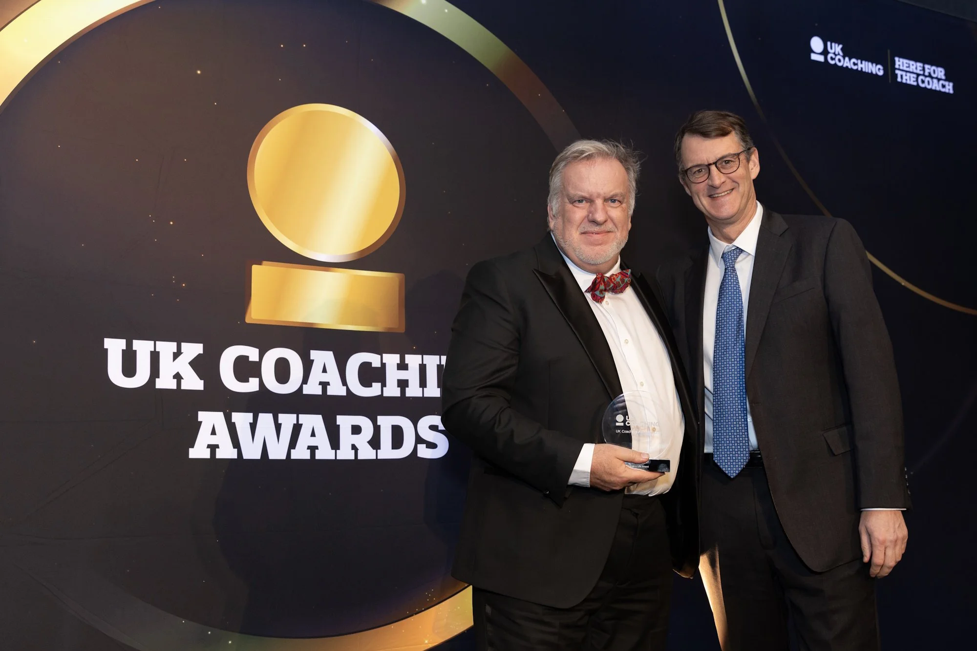 Our own Peter Tomlin takes a top UK Coaching Award