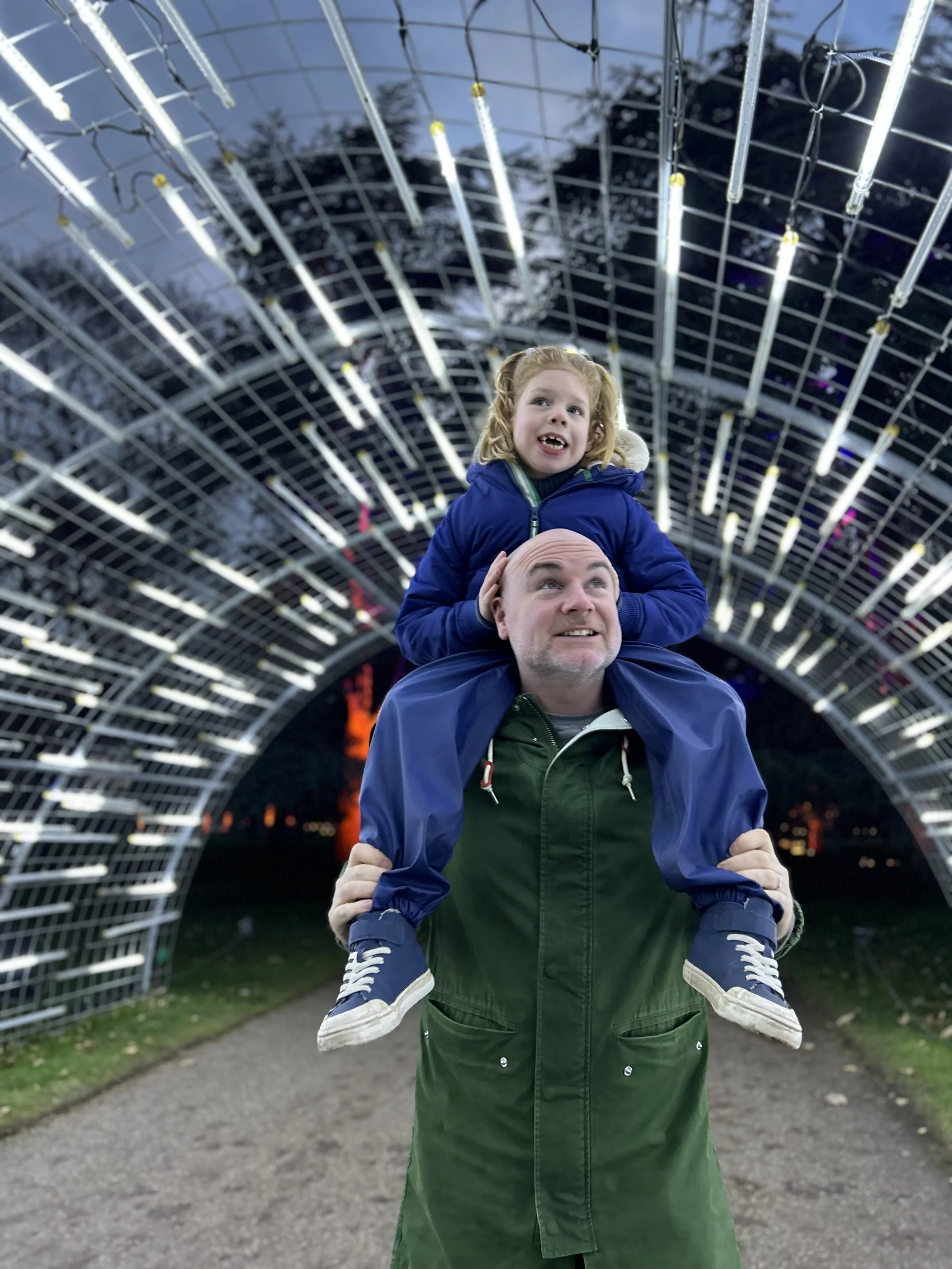 The proud Dad running four marathons in eight weeks