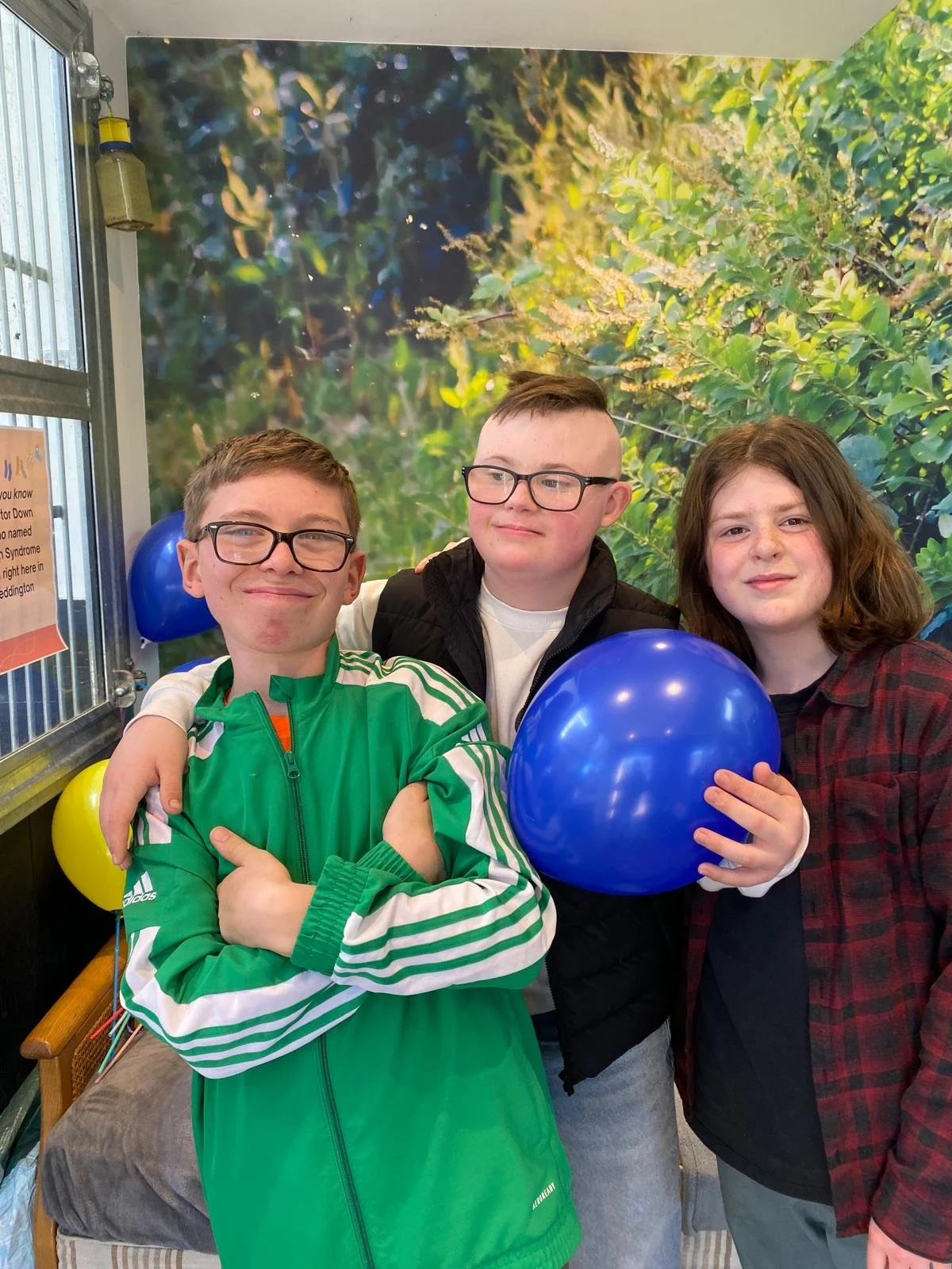 How better to mark Down Syndrome Awareness Day than with a party?