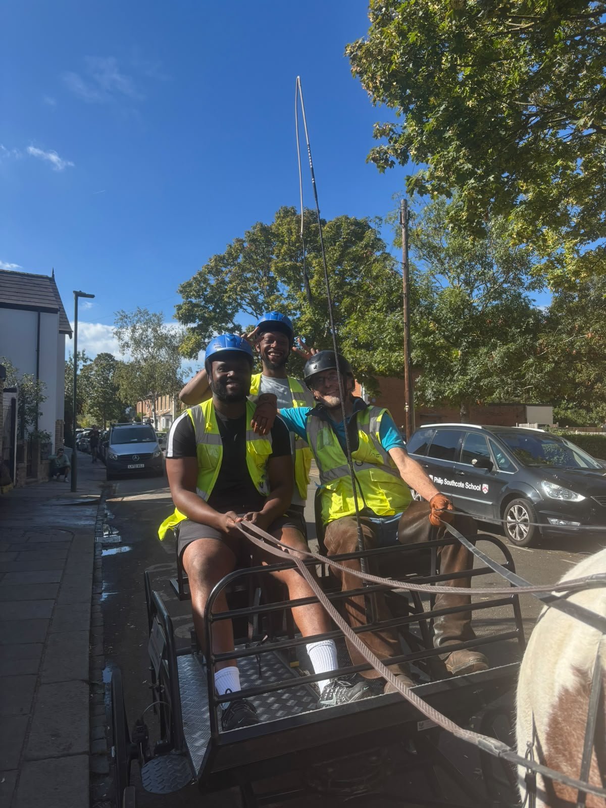 How horses can help young men like Ade and Tolu finding stressful lives a challenge