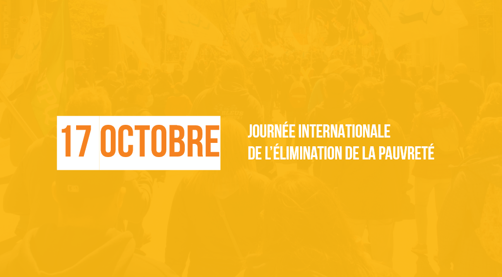 Journée internationale de l’élimination de la pauvreté