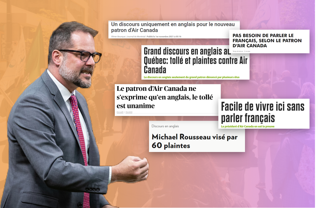 M. Rousseau, PDG d’Air Canada