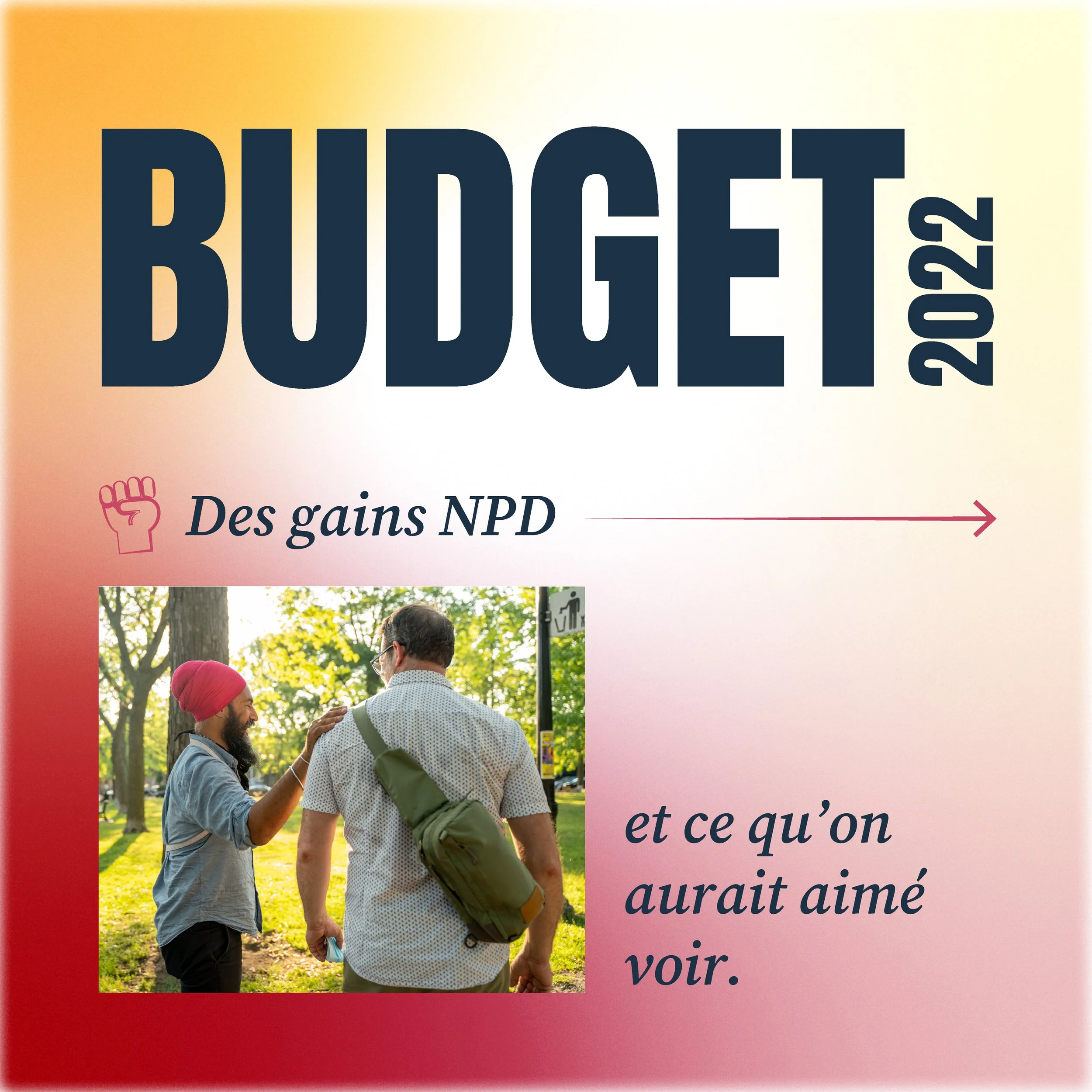 Budget féféral 2022