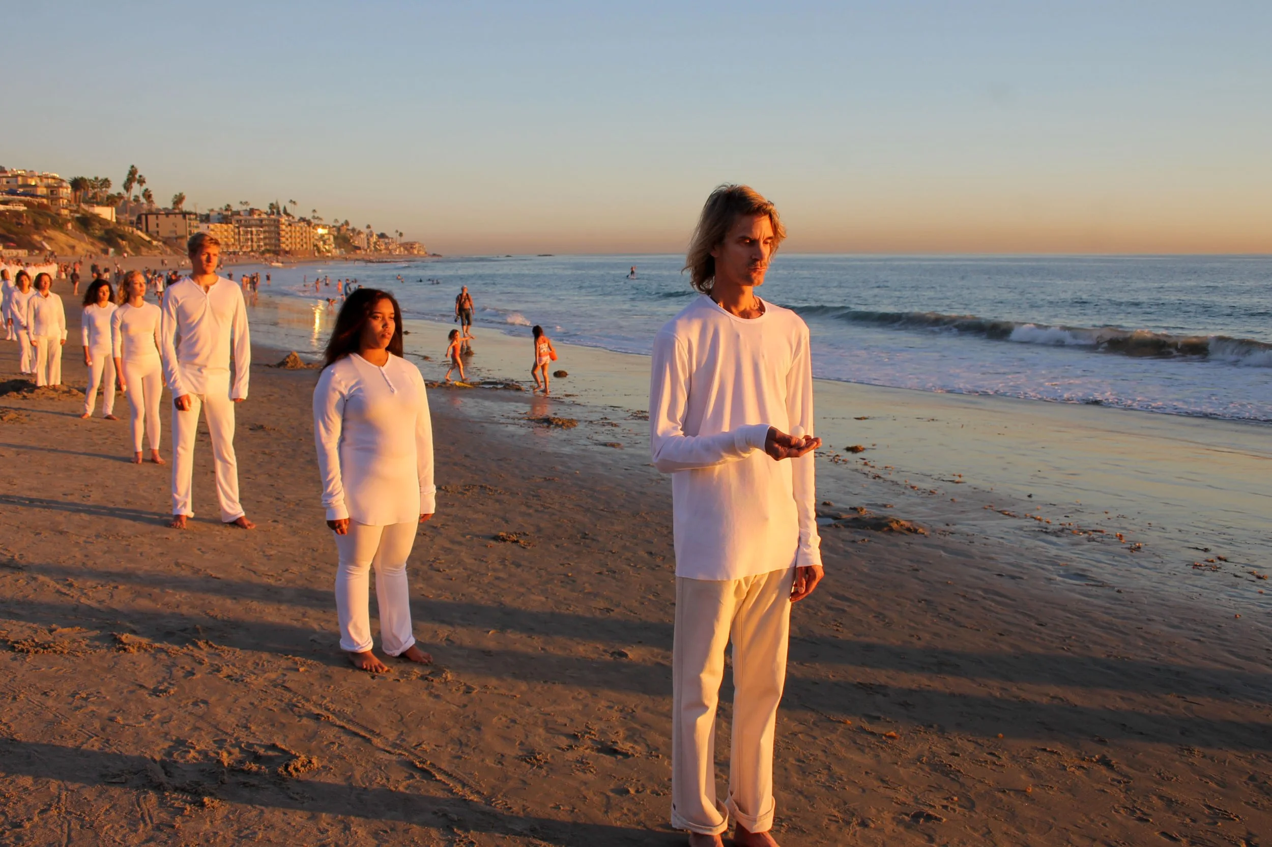 Lita Albuquerque The Elongated Now Performance with Laguna Art Museum