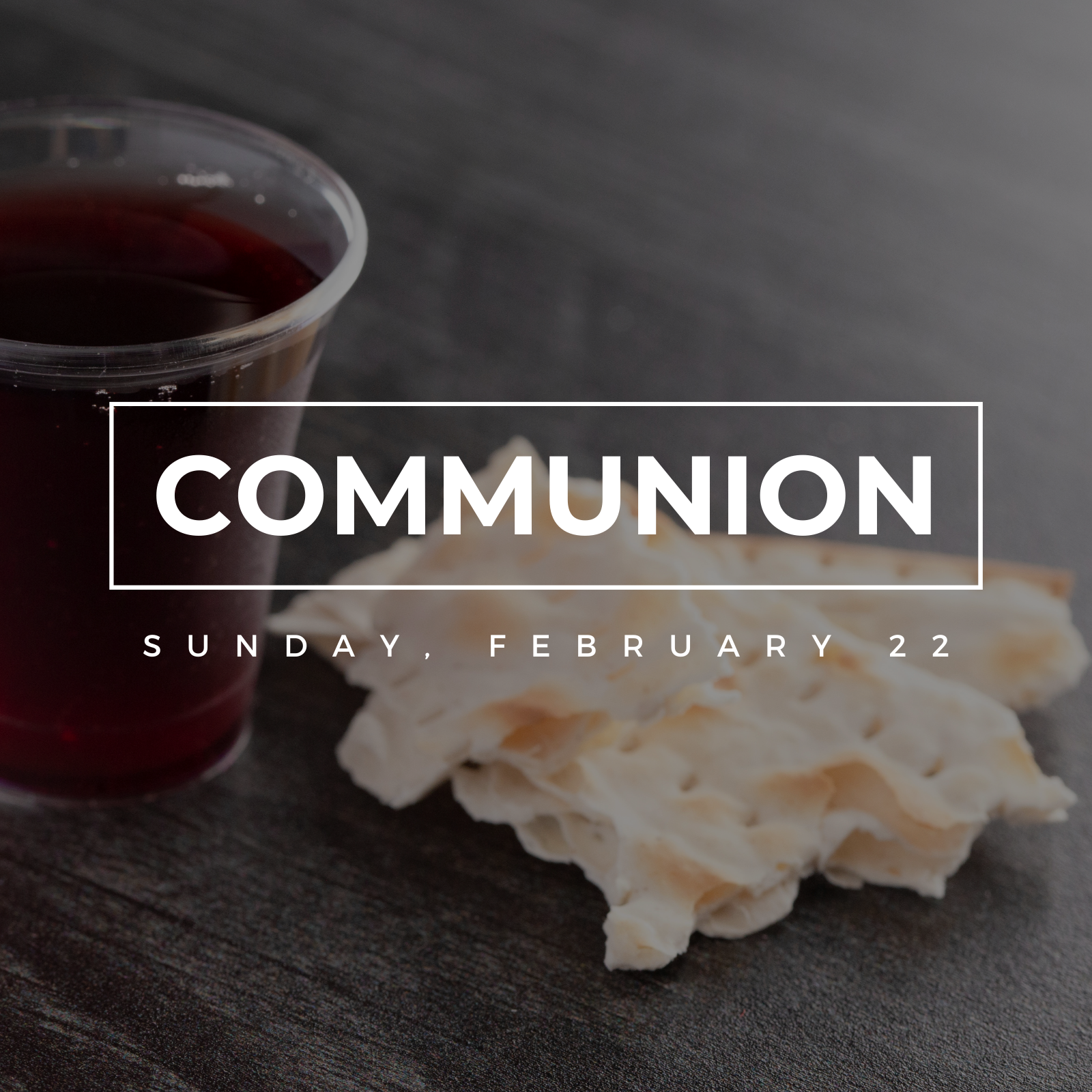 Communion Sunday
