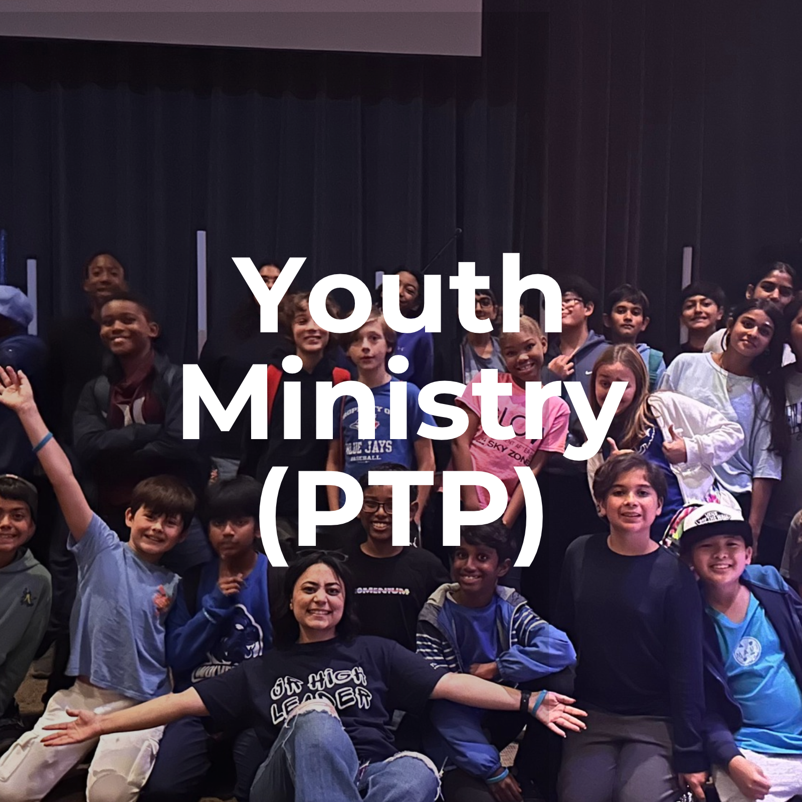 Invest in the lives of youth, as a small group leader, speaker or worship leader