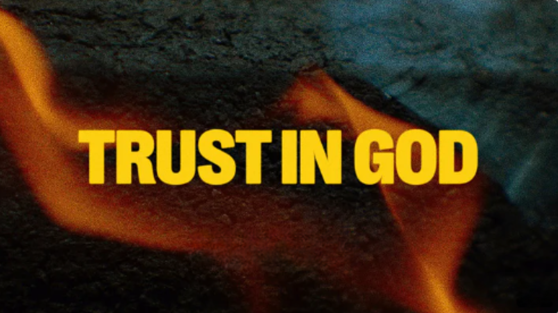 Trust In God