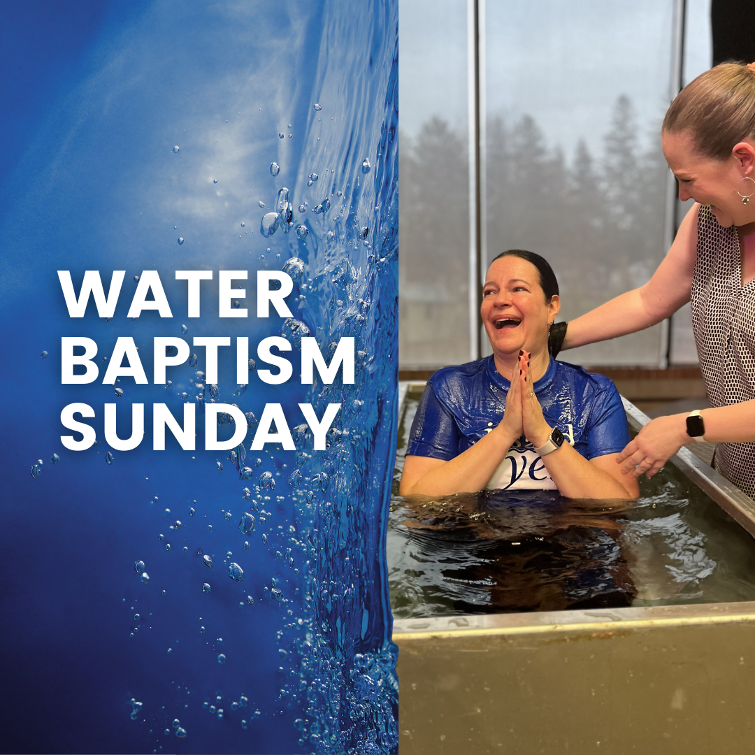 Baptism Sunday at PORTICO Milton
