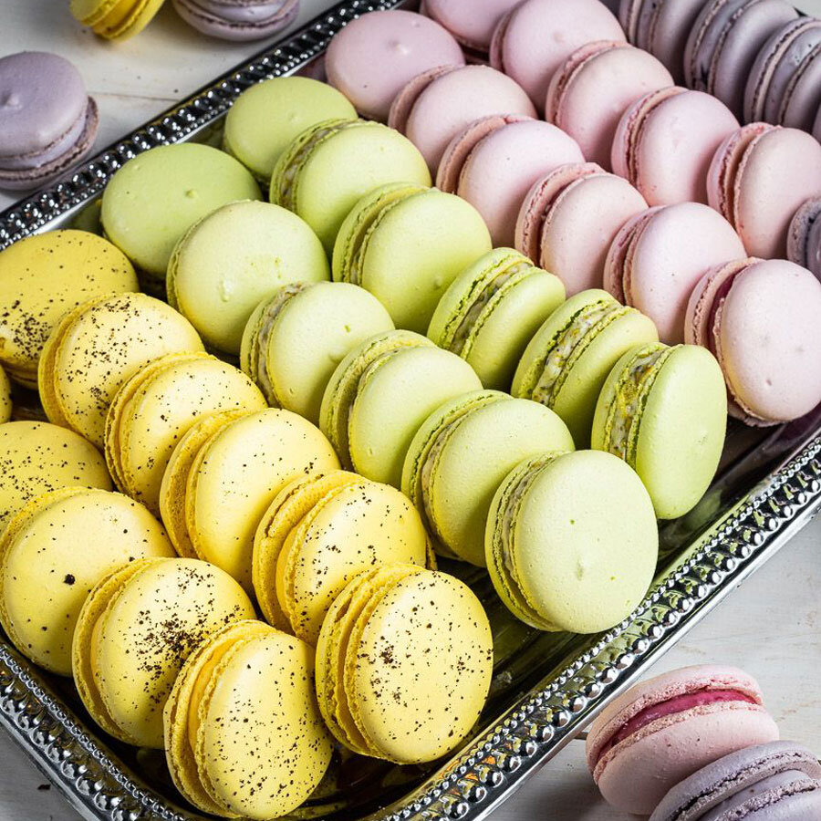 macarons from biscotts