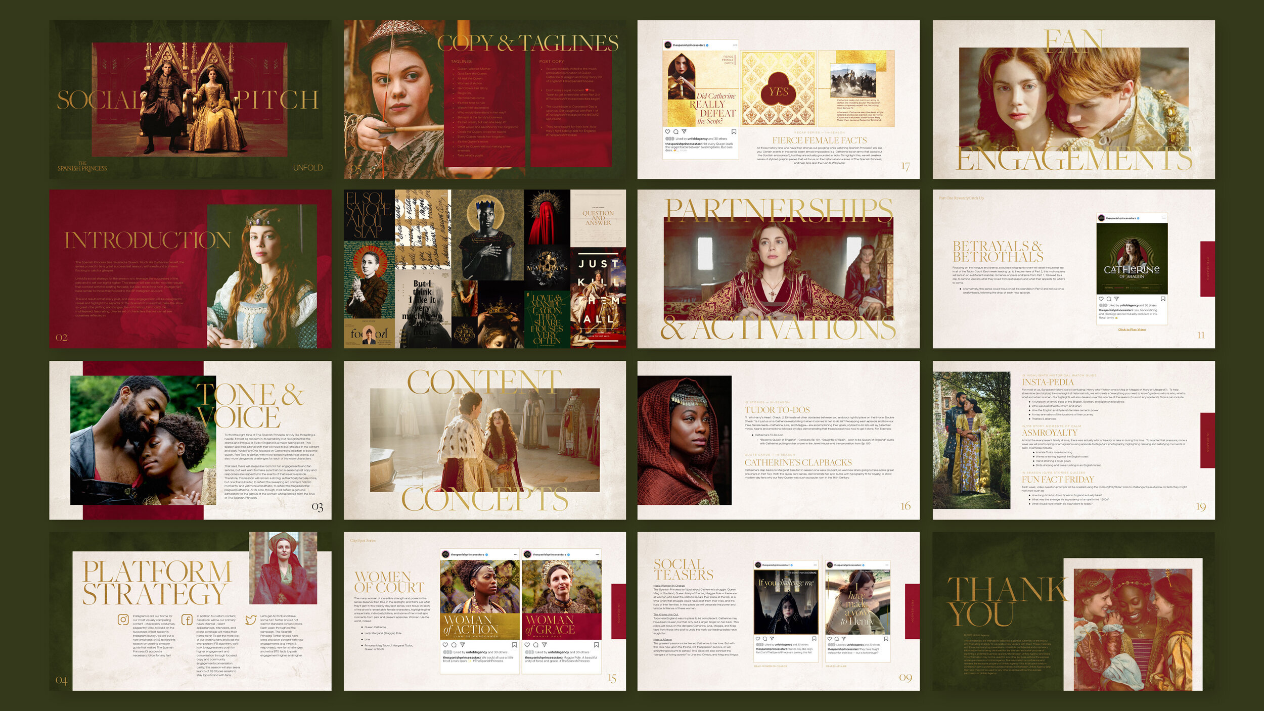 The Spanish Princess Deck Design