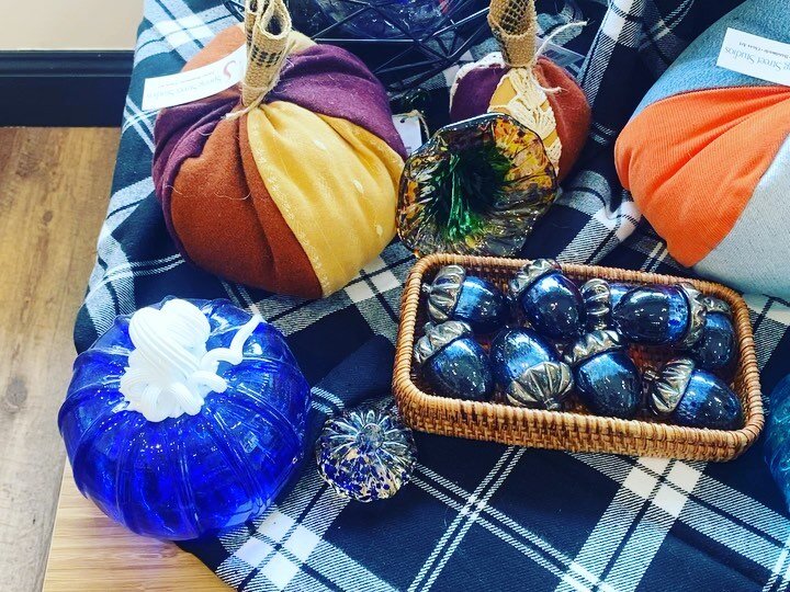 It&rsquo;s starting.. PUMPKINS have landed! It&rsquo;s just the start. Handmade glass and fiber pumpkins are available now!