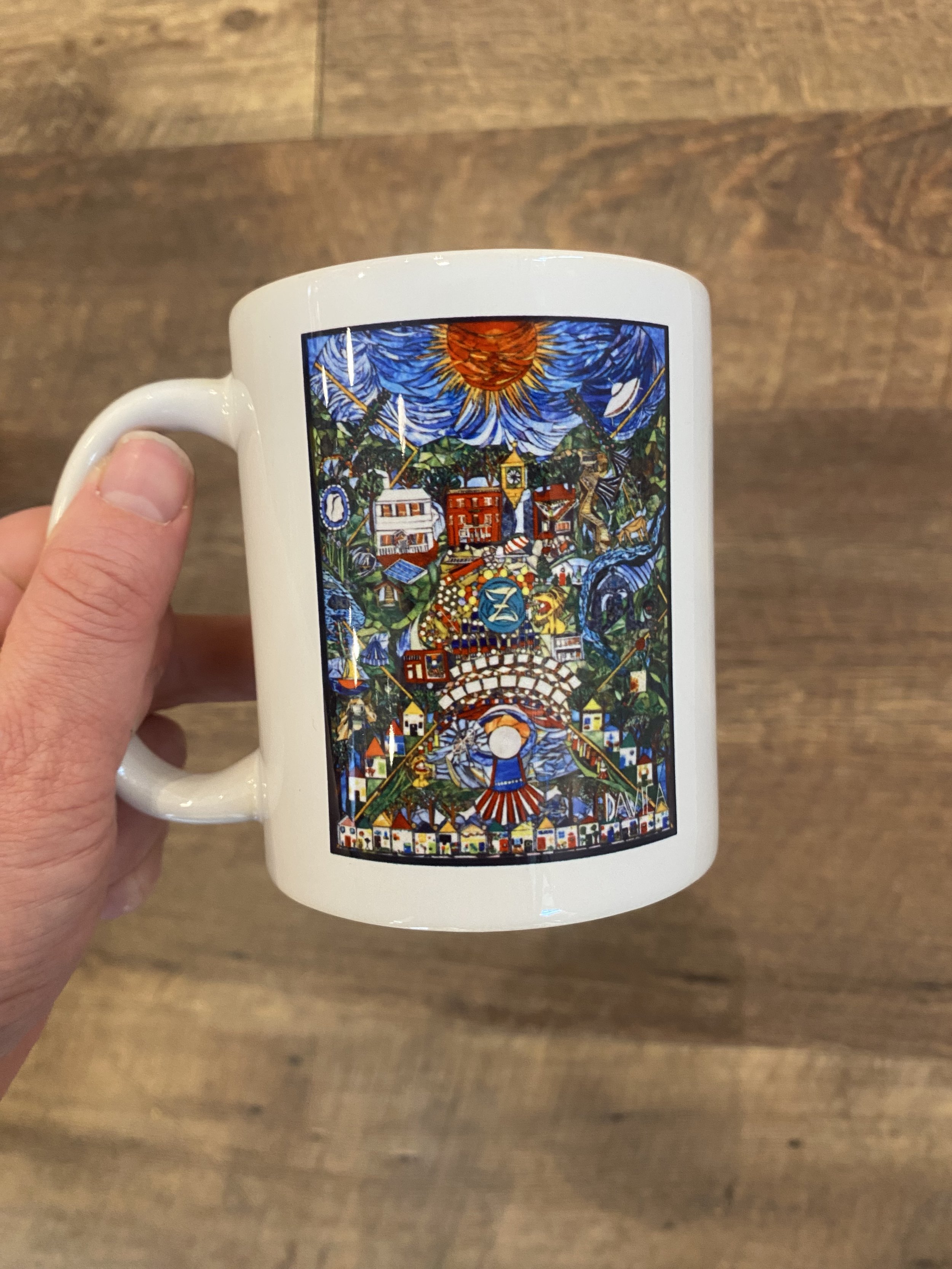 Mosaic Mural Mug