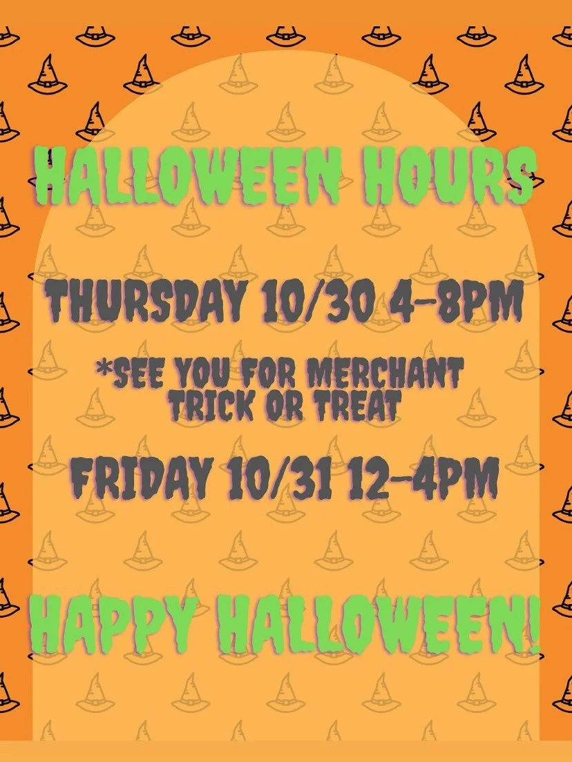 See everyone at trick or treat!! 🎃👻🍭🍫