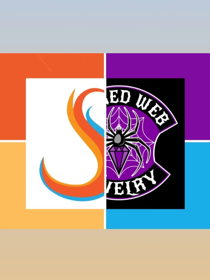 So many good colabs this year!! Shop local, shop small!! @wickedwebjewelry