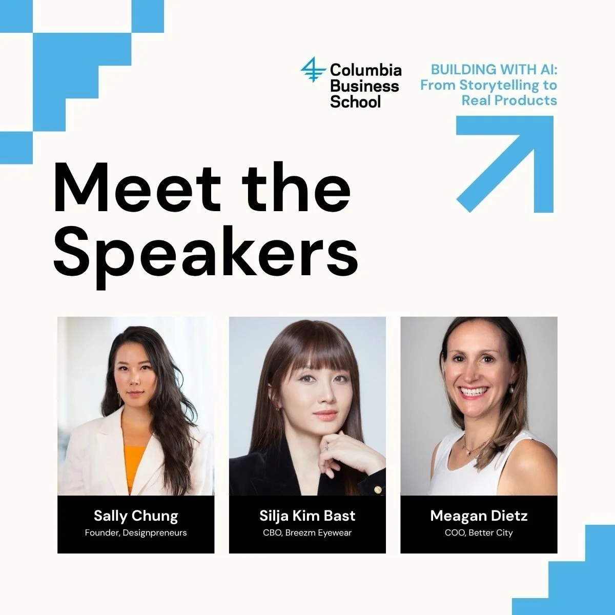 Looking forward to speak with these badass women leaders in nyc &mdash; Hosted by @columbia_biz alumni x women, this Thursday 5/7 @breezm.global 526 7th Ave 

✨✨

BUILDING WITH AI: From Storytelling to Real Products
What actually makes an AI product 