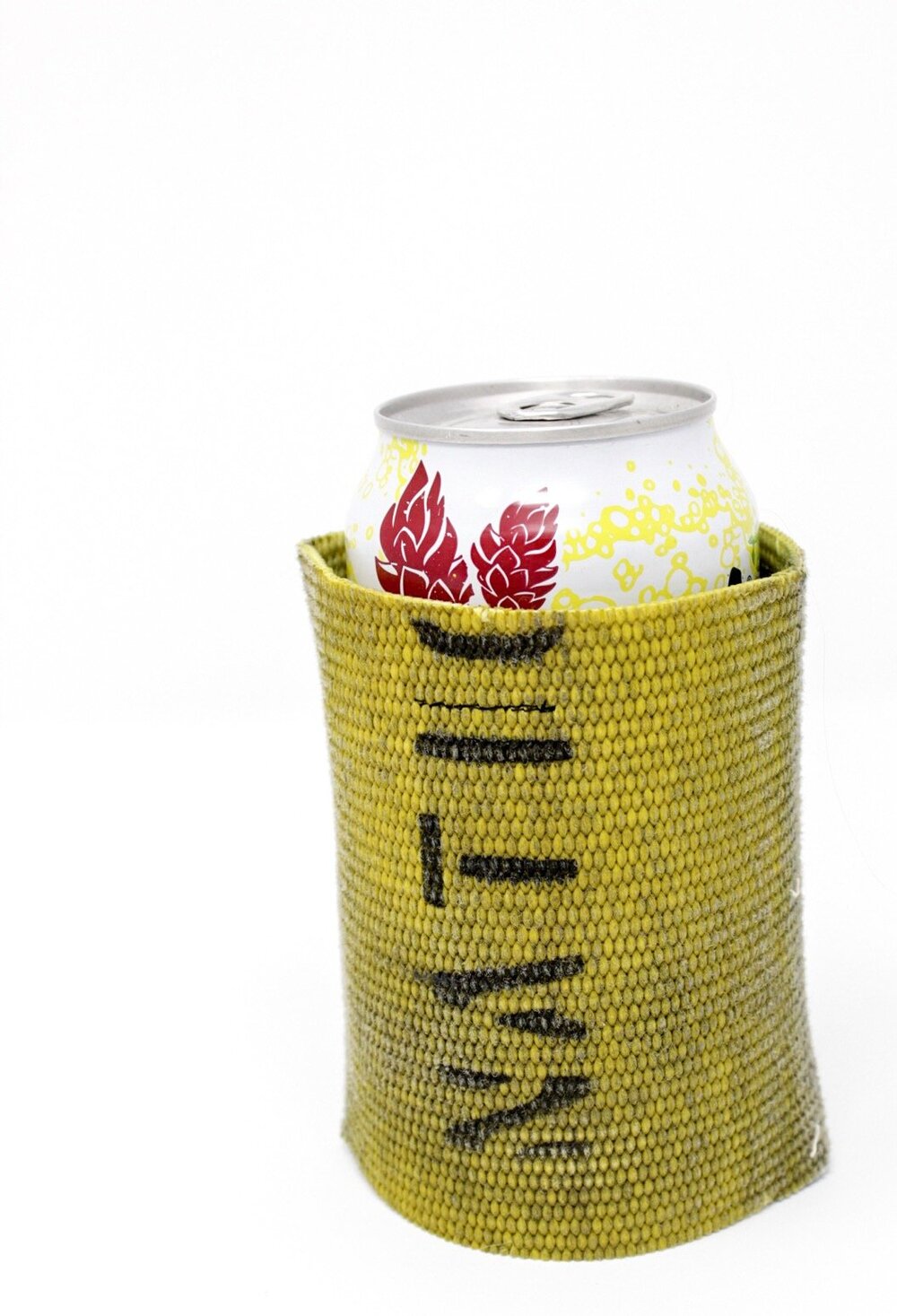 Fire Department Gifts: Firefighter Fire Hose Can Cooler: Yellow Gift