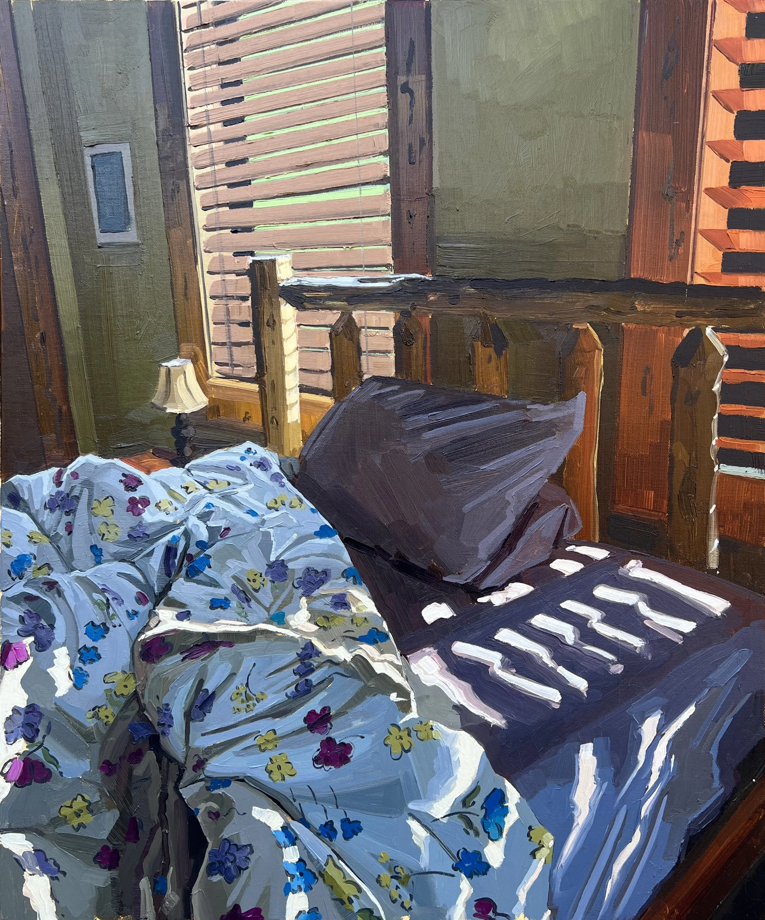  chloe chlumecky   
morning sun on the weekend 
oil on panel 
24" x 20" 
2025 
$3000