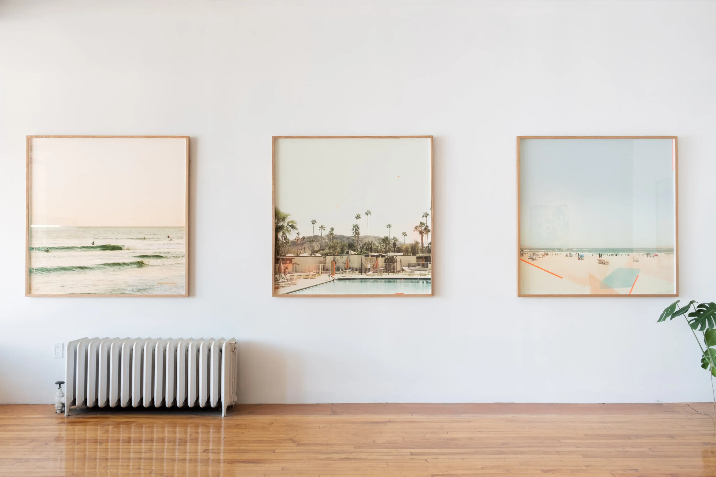 Installlation view of photographs by Christine Flynn