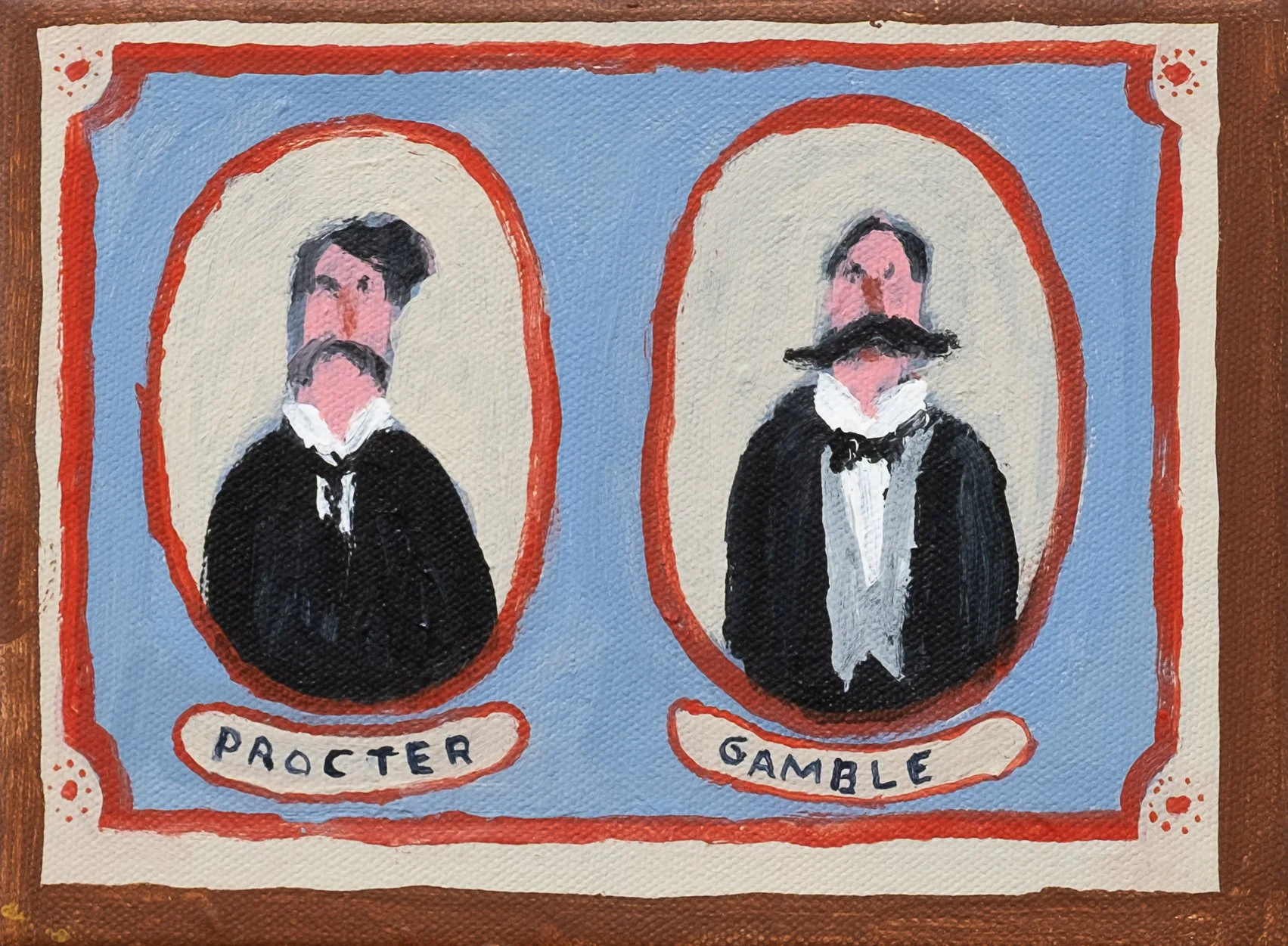 procter & gamble 
acrylic on canvas 
8" x 10" 
2026 
$700