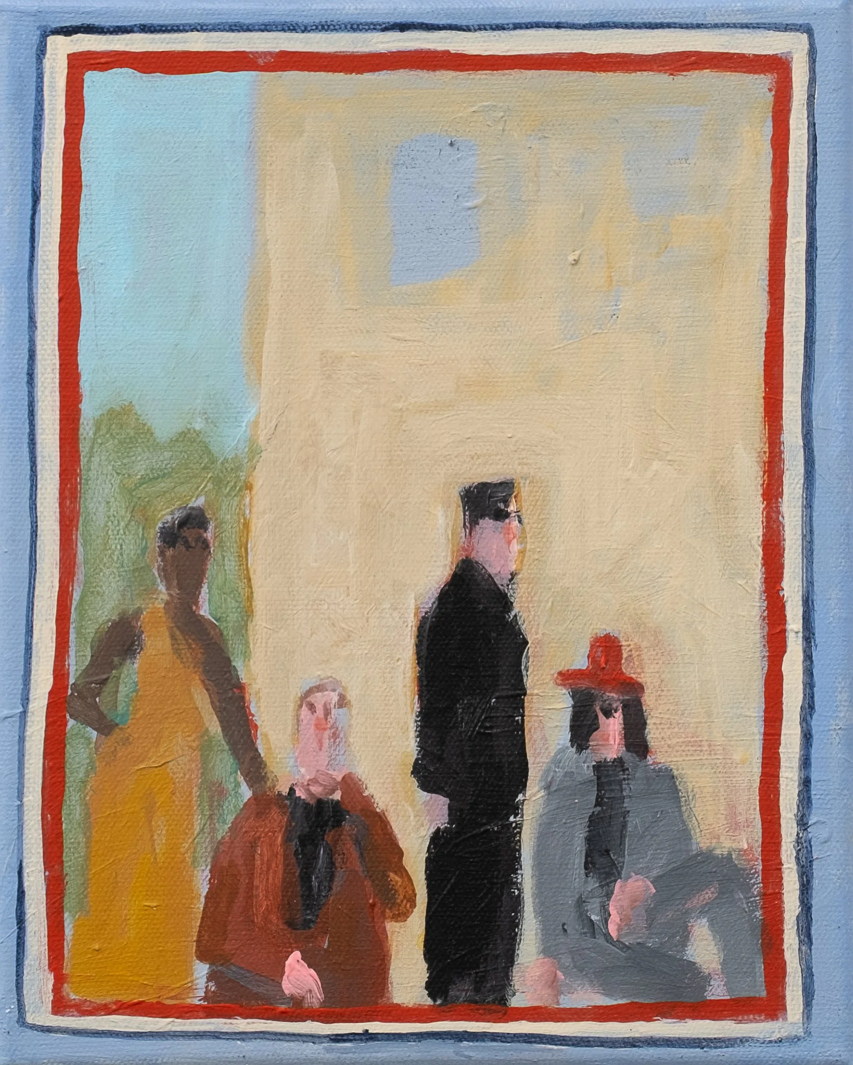 banana republic 
acrylic on canvas 
8" x 10" 
2026 
sold