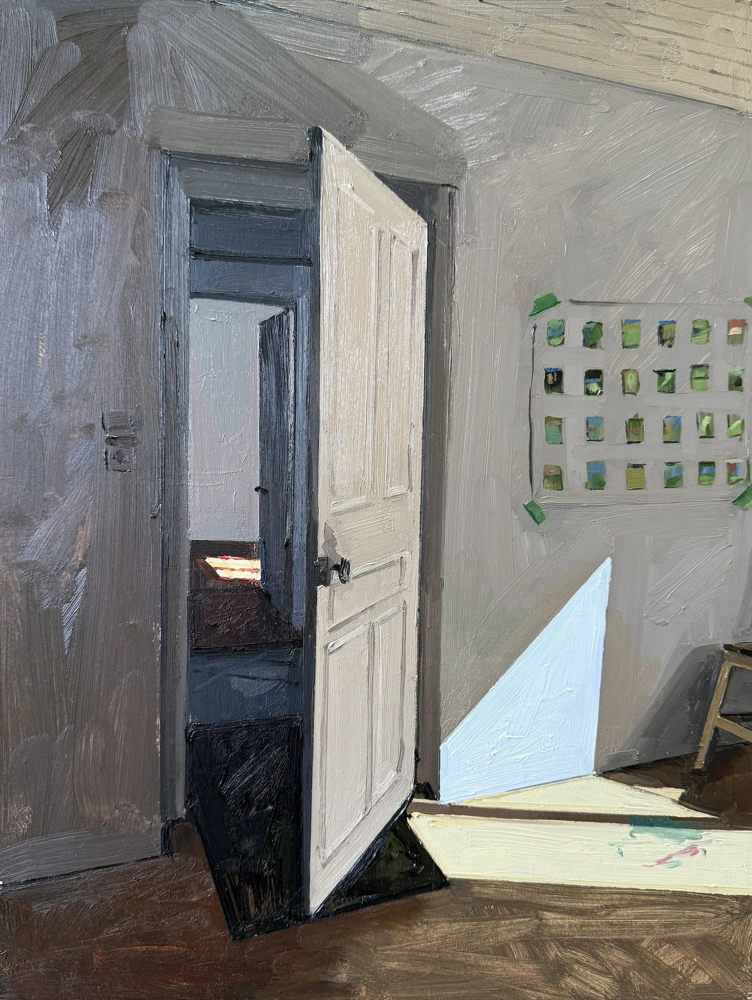 my studio light 
oil on panel 
16" x 12" 
2026 
$1400 
Reserved